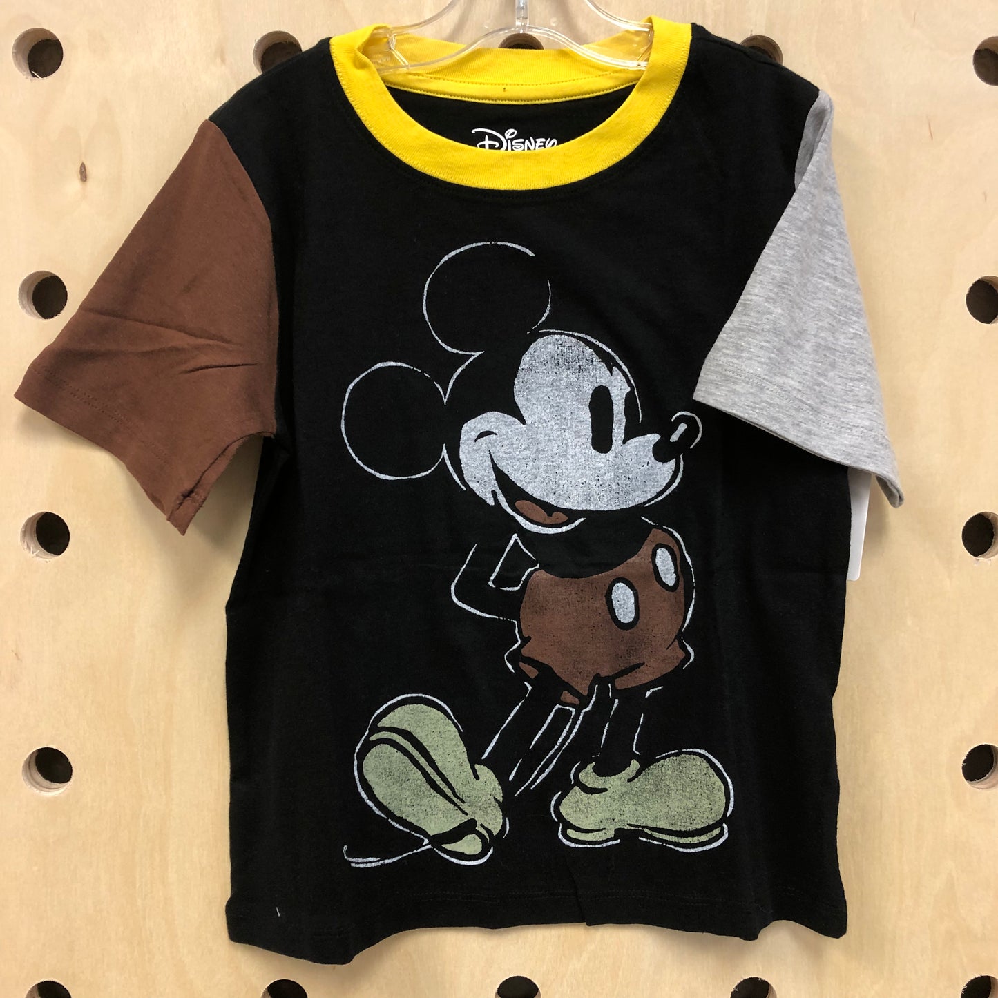Black Ringer Mickey Tee