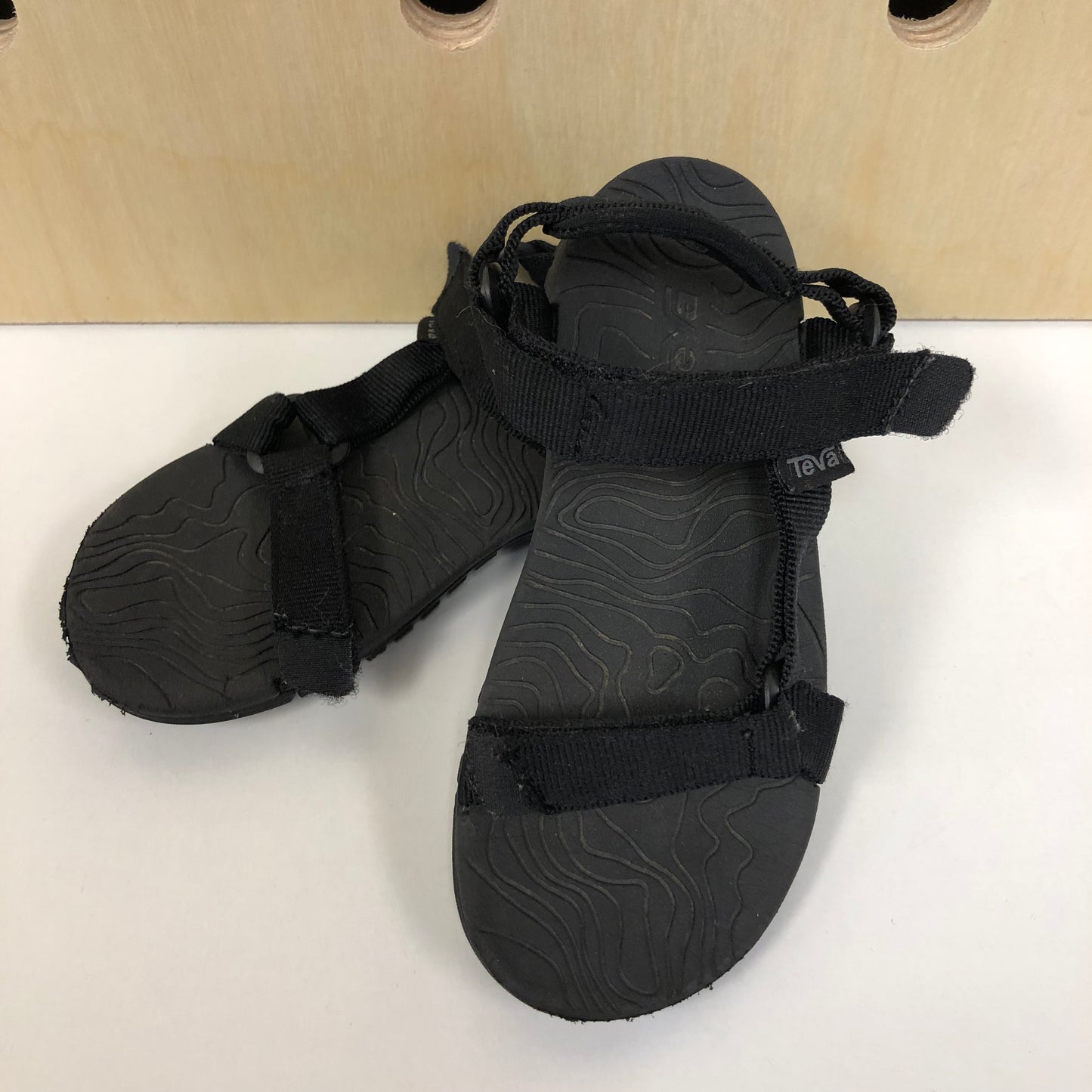 Black Velcro Sandals