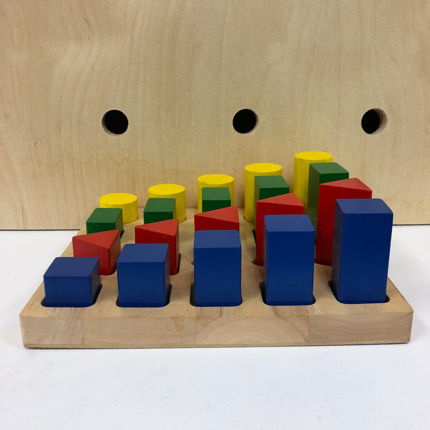 Wooden Chunky Sorting Board