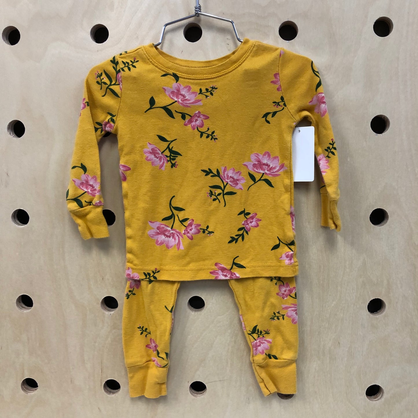 Yellow Floral Pajamas