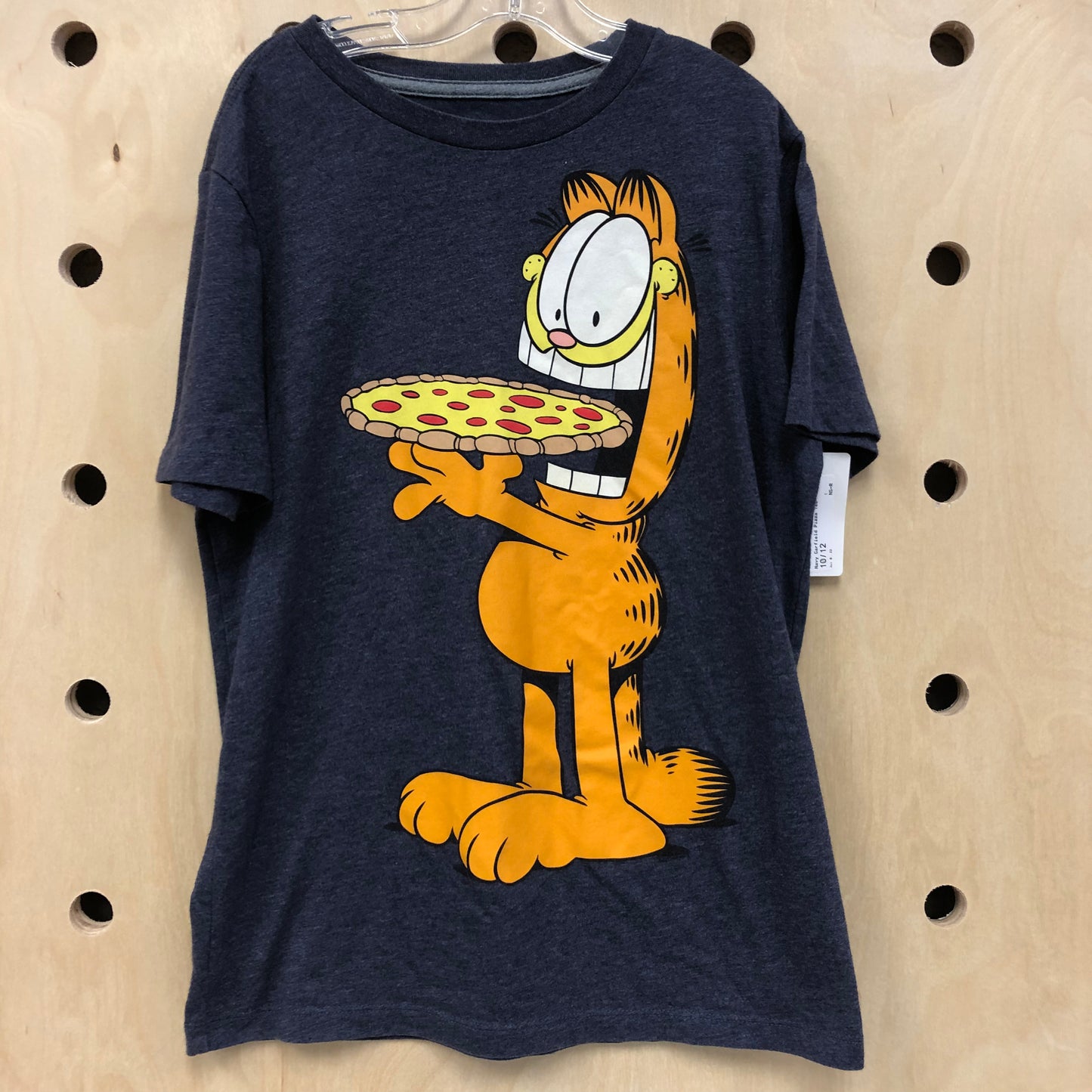 Navy Garfield Pizza Tee