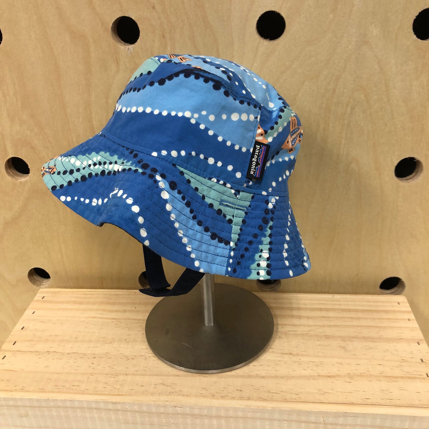 Blue Fish Sun Bucket Hat
