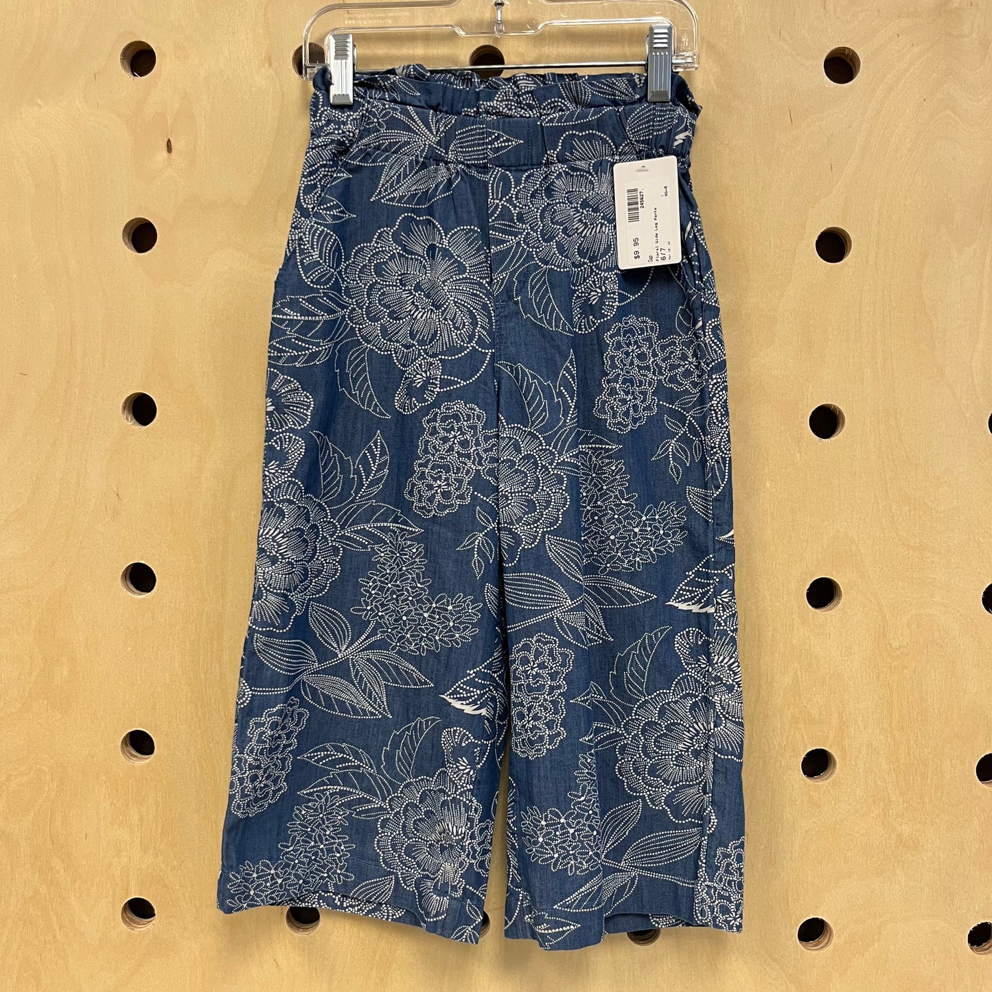 Floral Wide Leg Pants