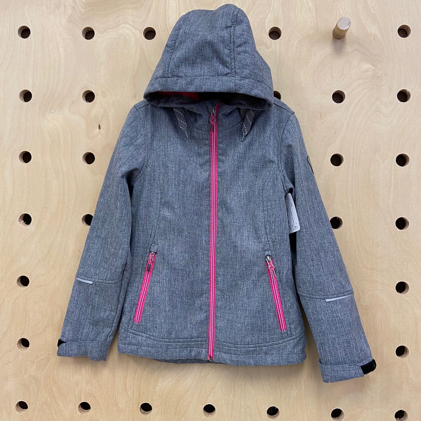 Grey Windproof Jacket