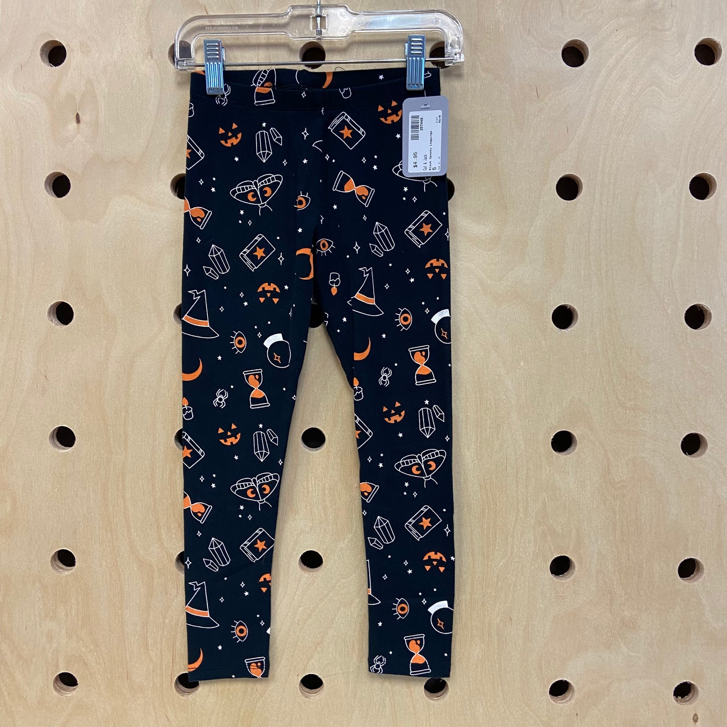 Black Spooky Leggings