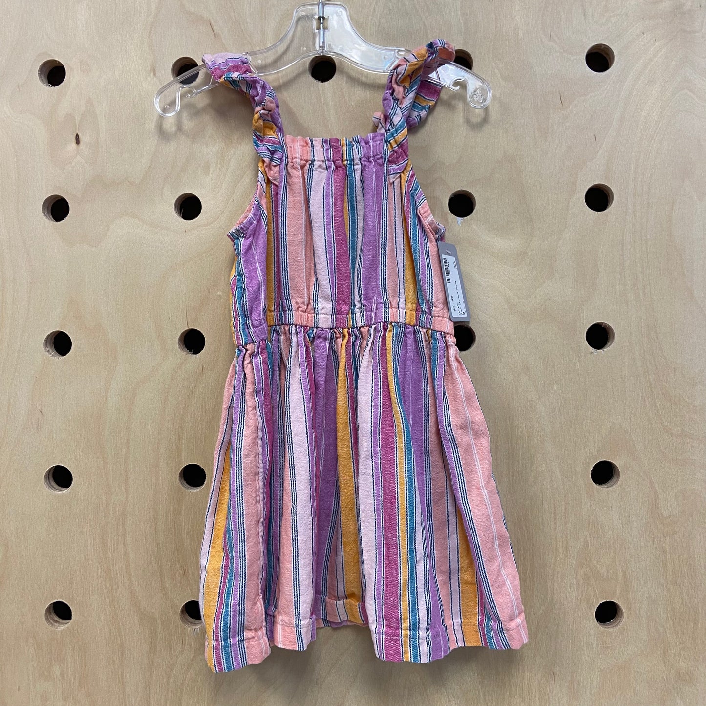Pink Striped Dress