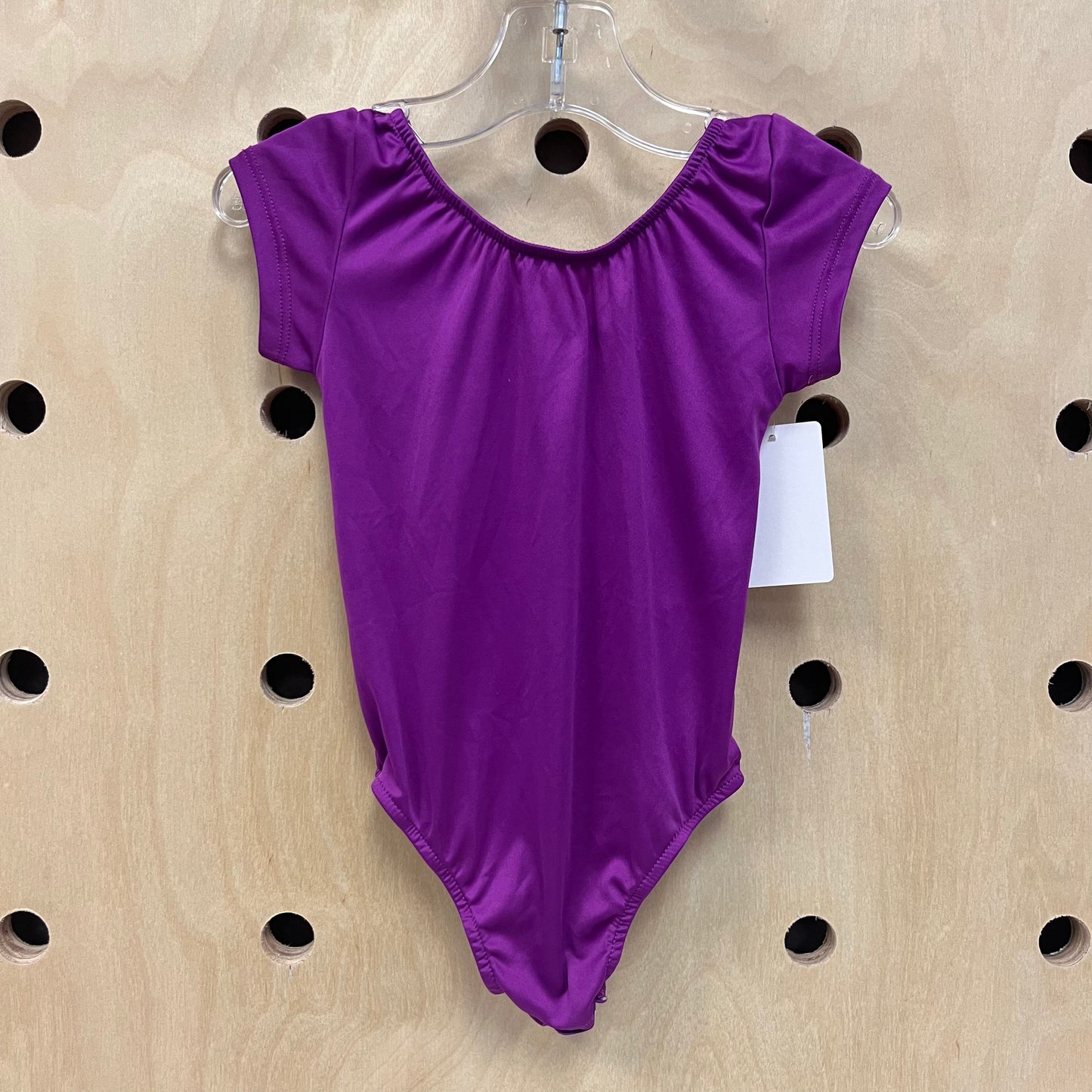 Purple Scoop Neck Bodysuit