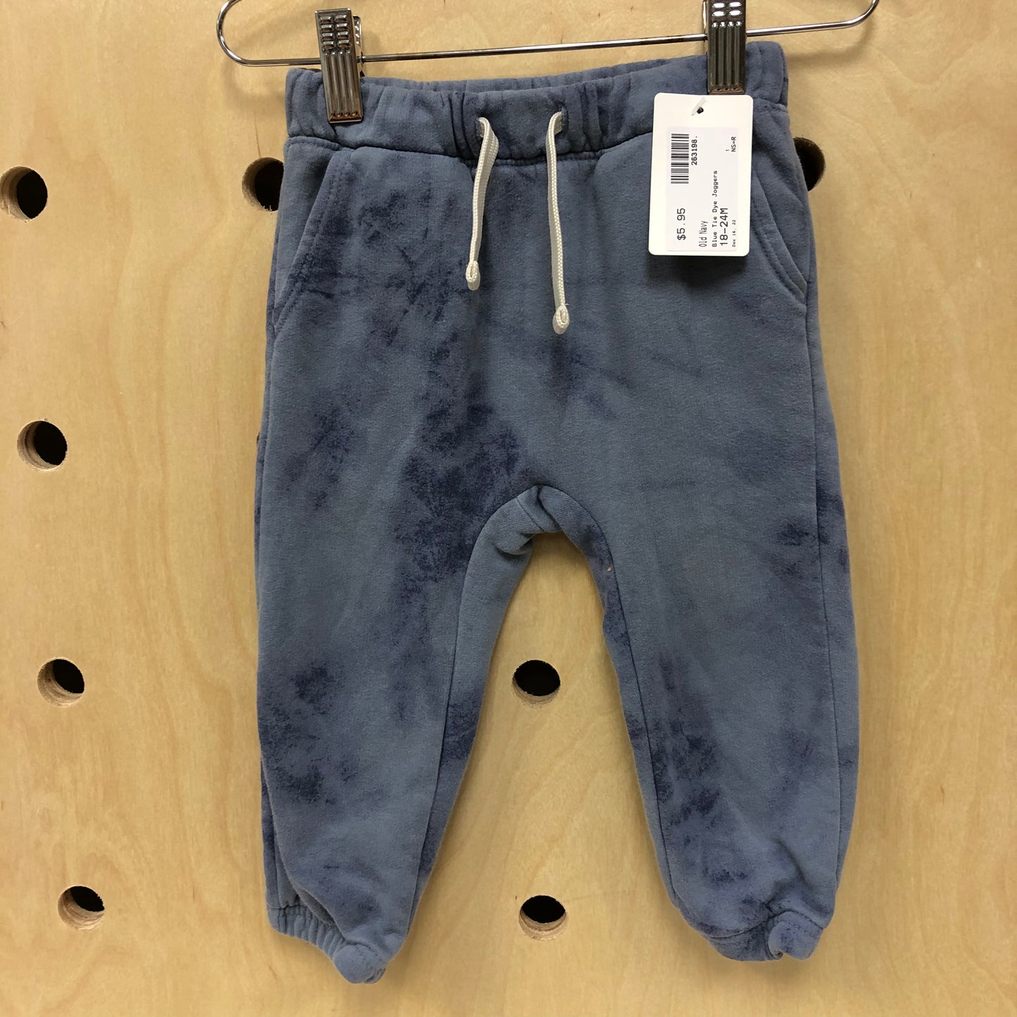 Blue Tie Dye Joggers