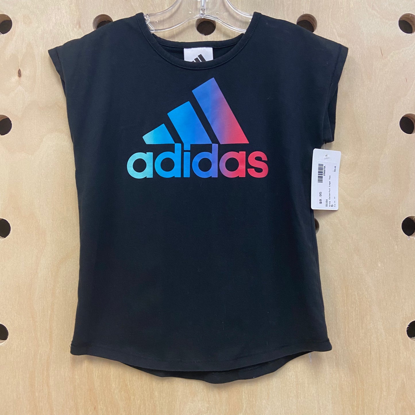 Grey Colorful Logo Tee