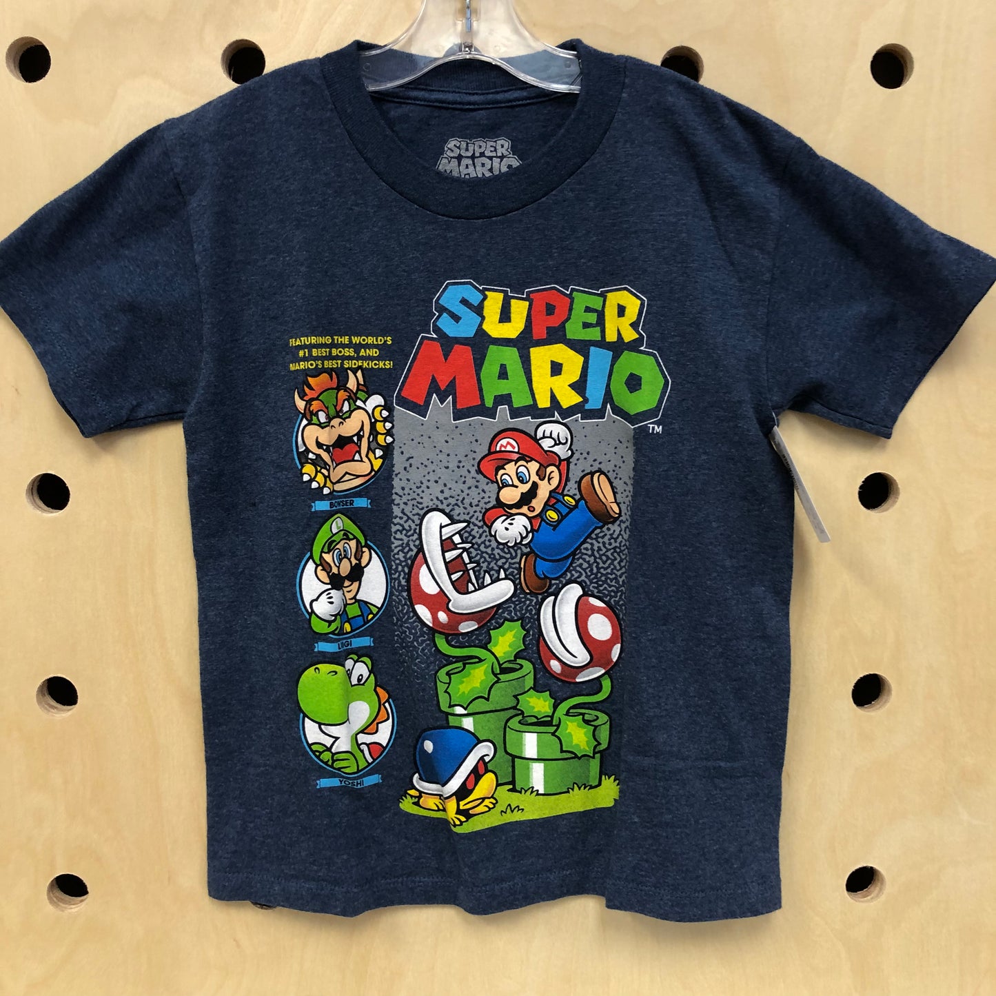 Navy Super Mario Tee