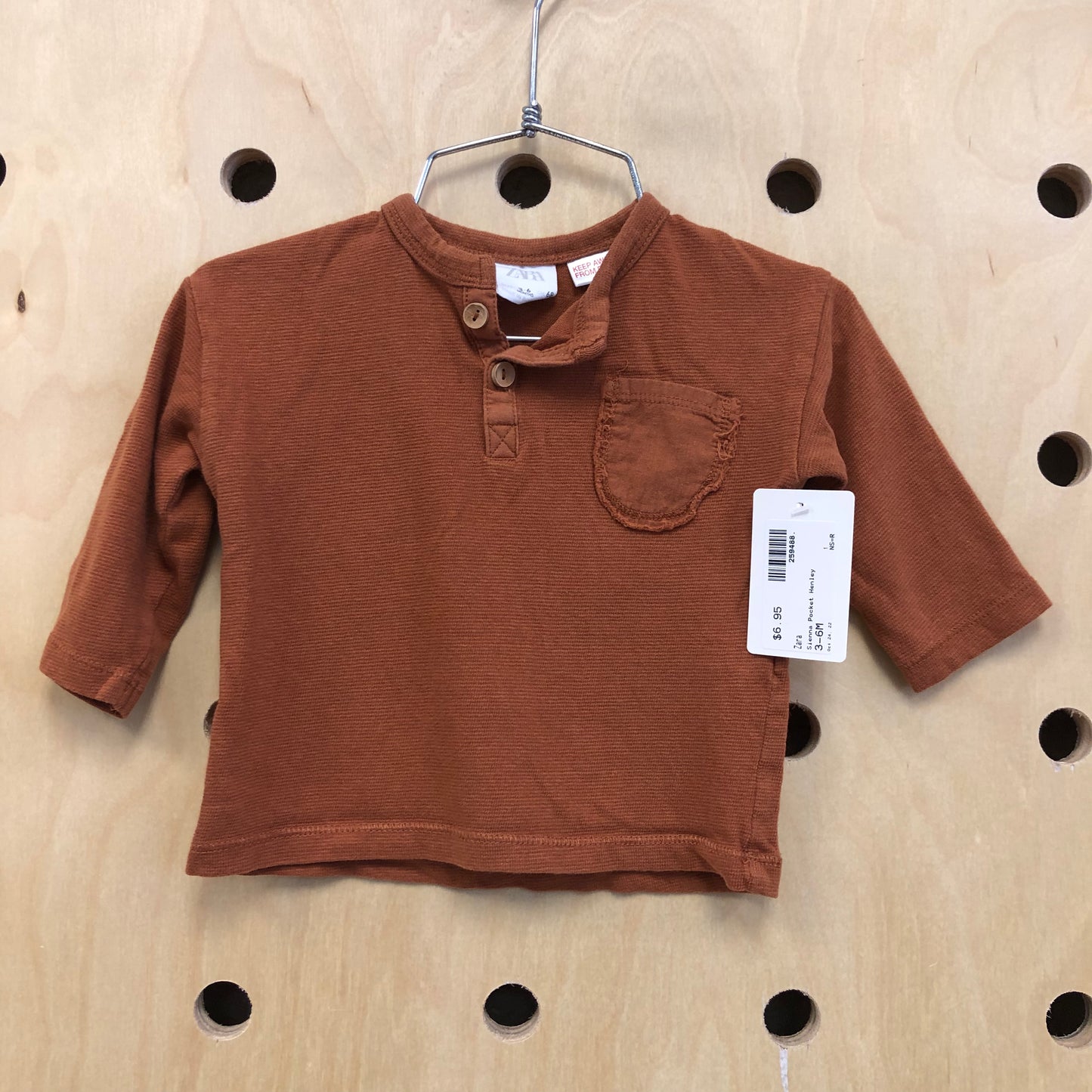 Sienna Pocket Henley