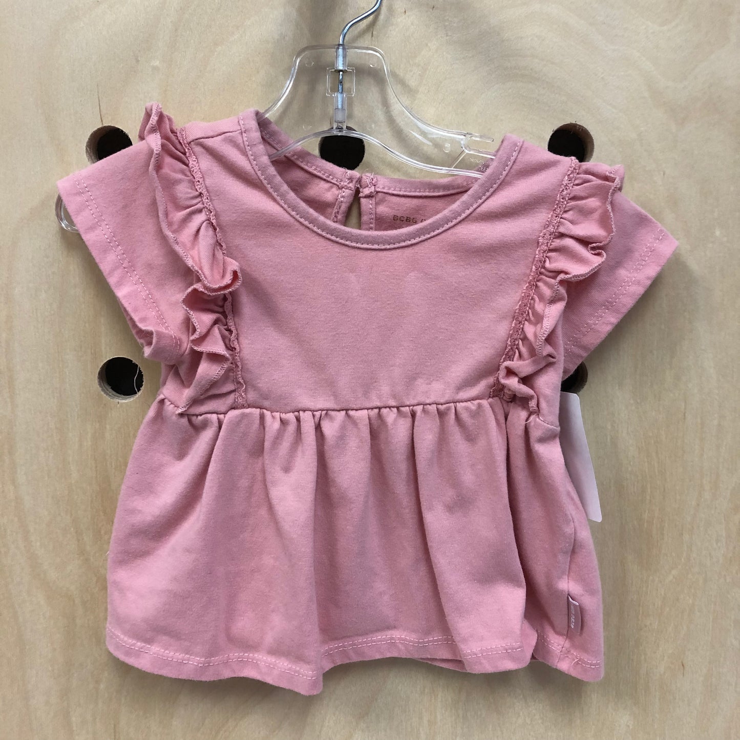 Pink Ruffle Top
