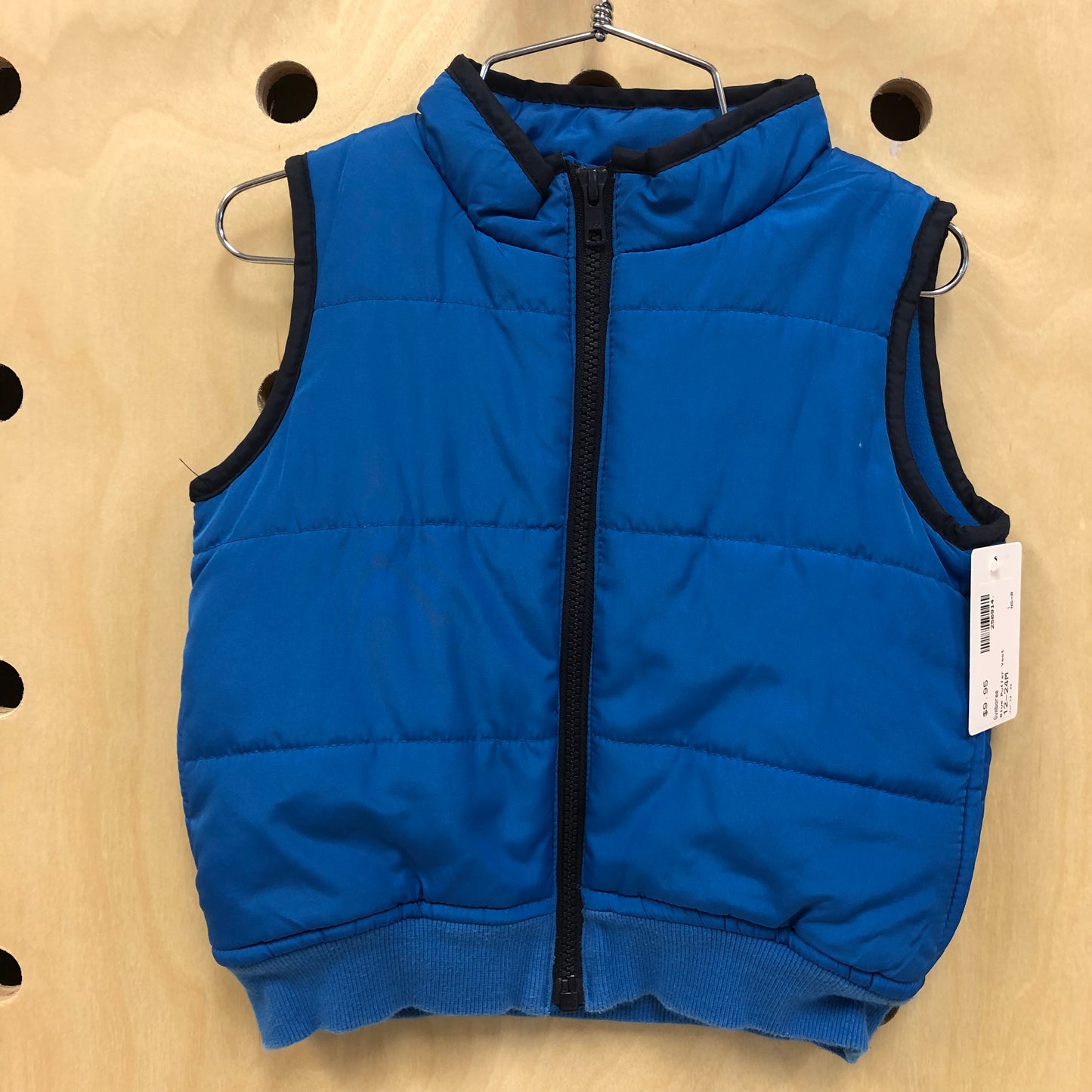 Blue Puffer Vest