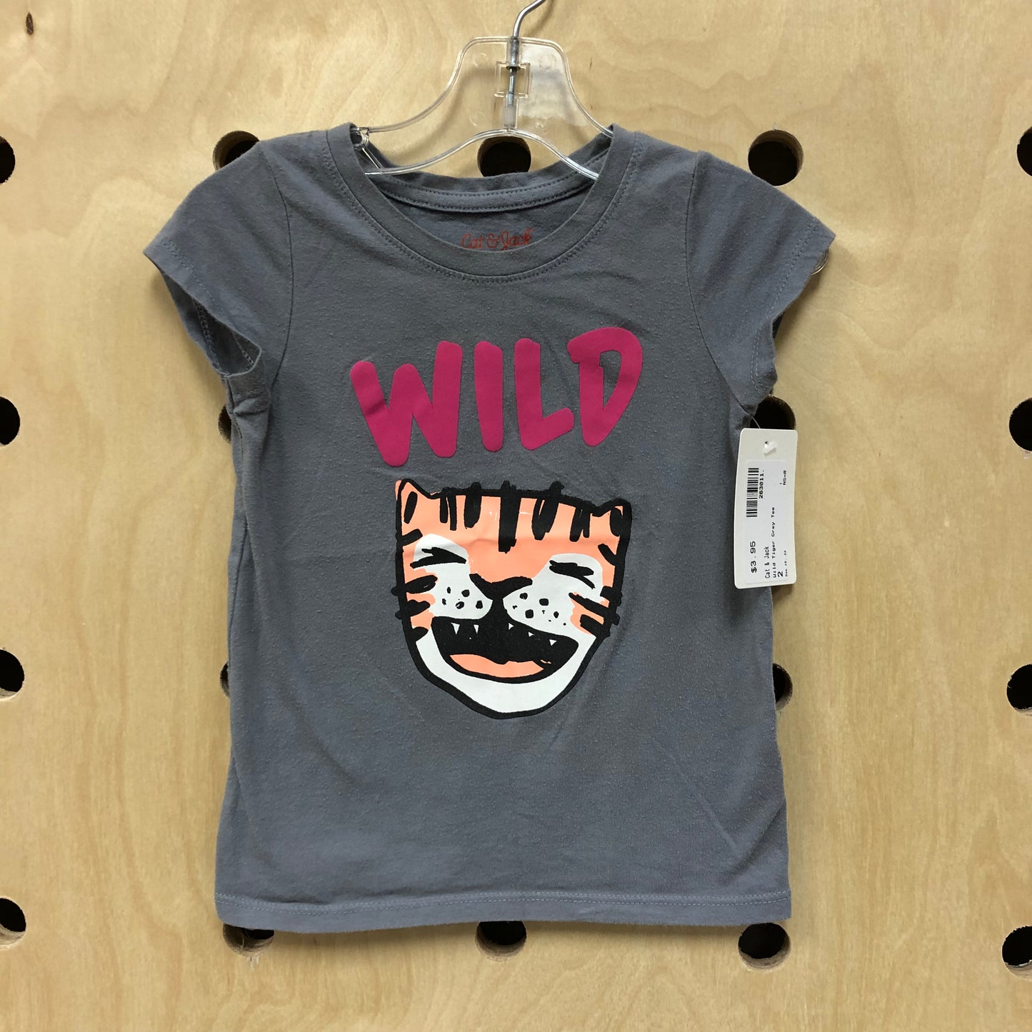 Wild Tiger Grey Tee