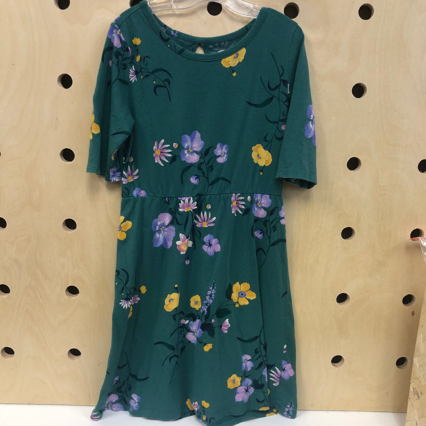 Green Floral Dress