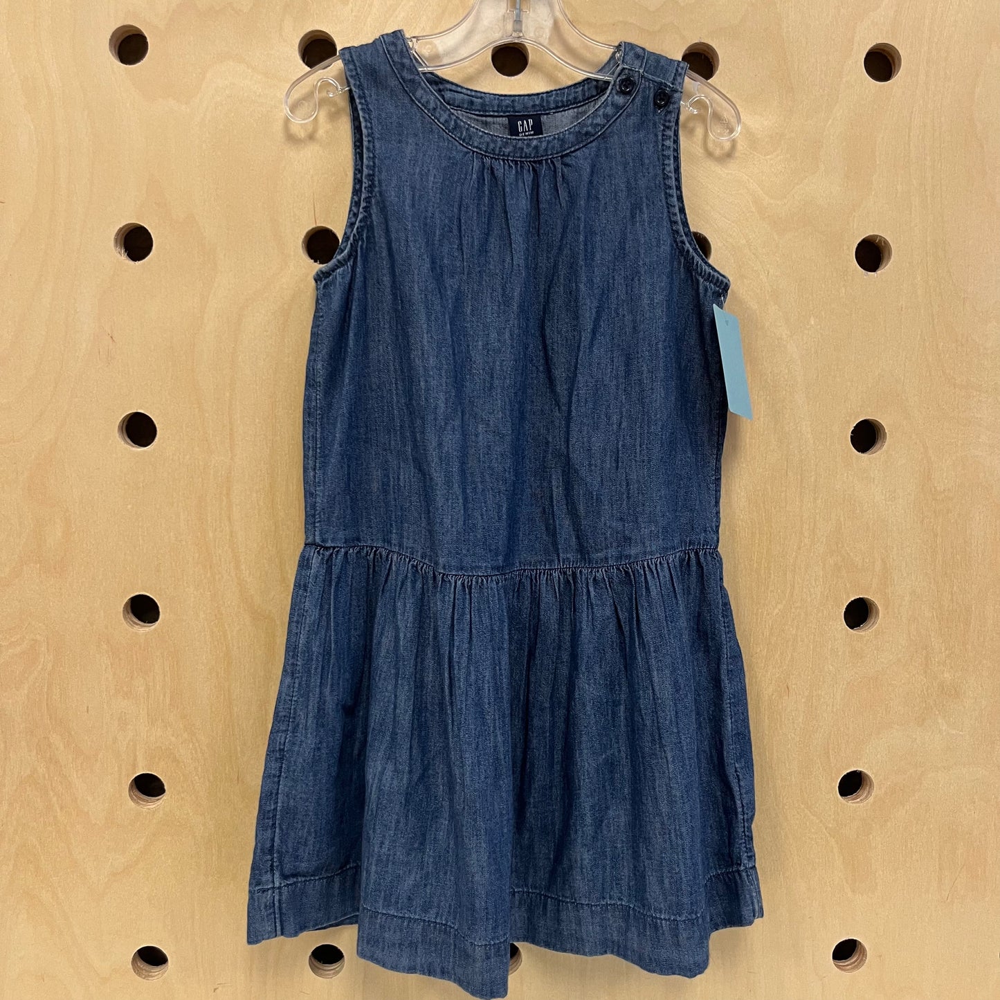 Denim Sleevless Dress