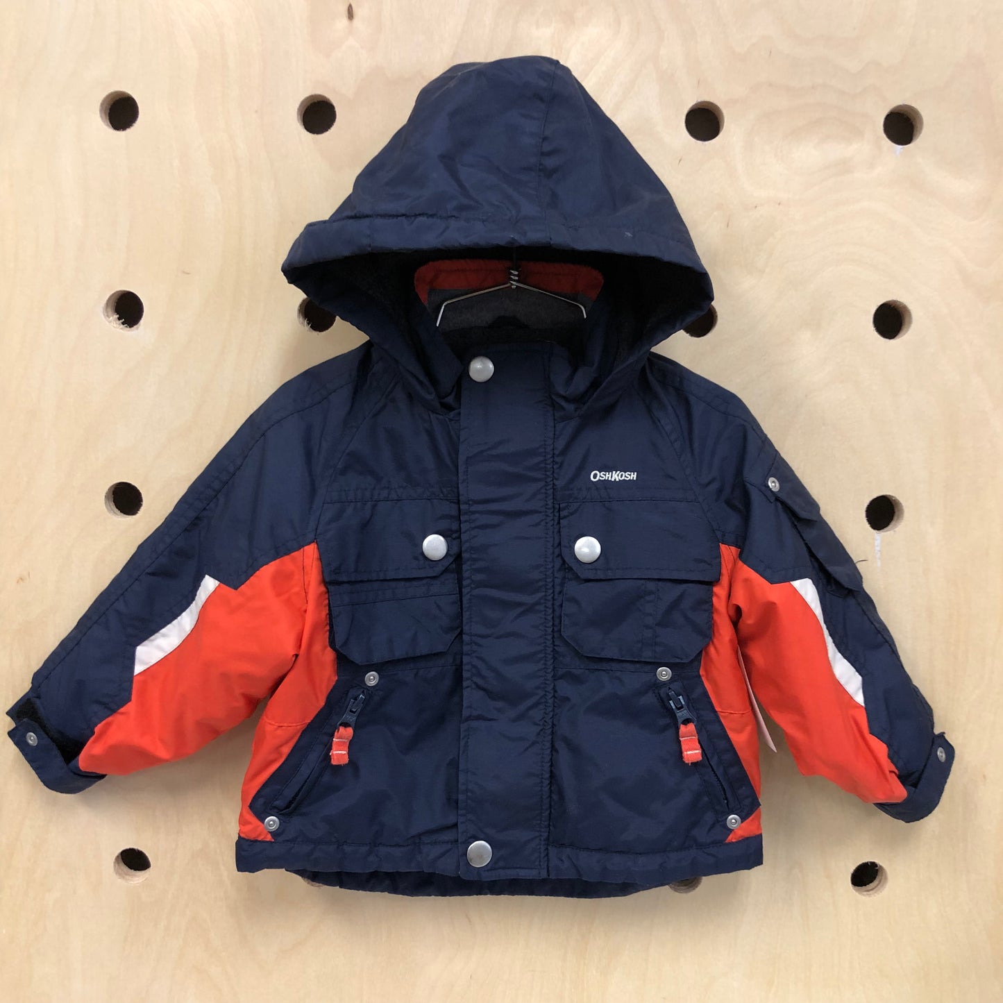 Blue + Orange Jacket