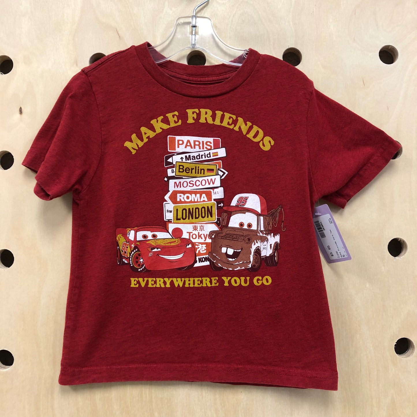 Make Friends Cars Tee