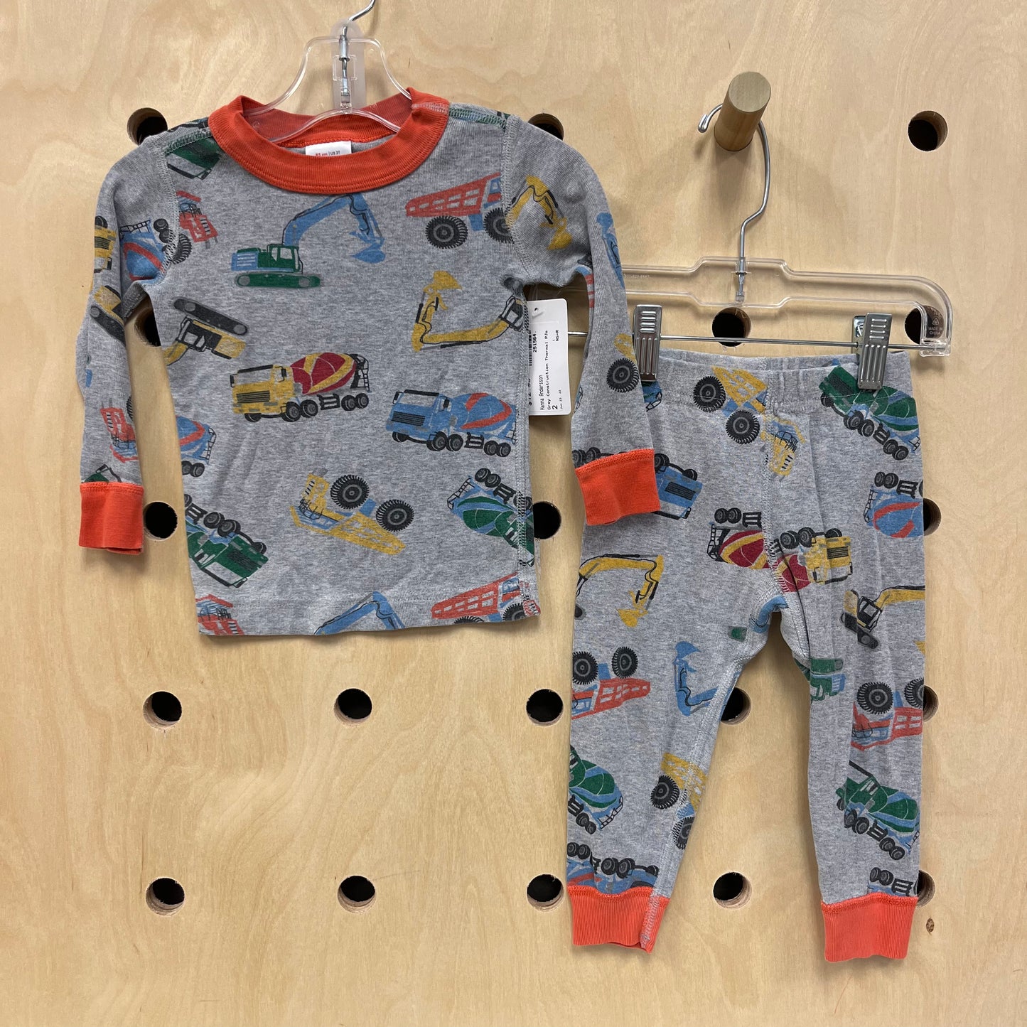 Grey Construction Thermal PJs