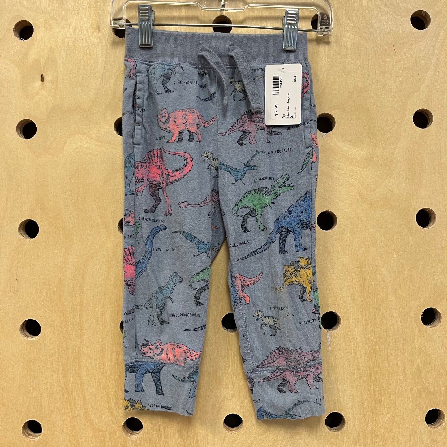 Blue Dino Joggers