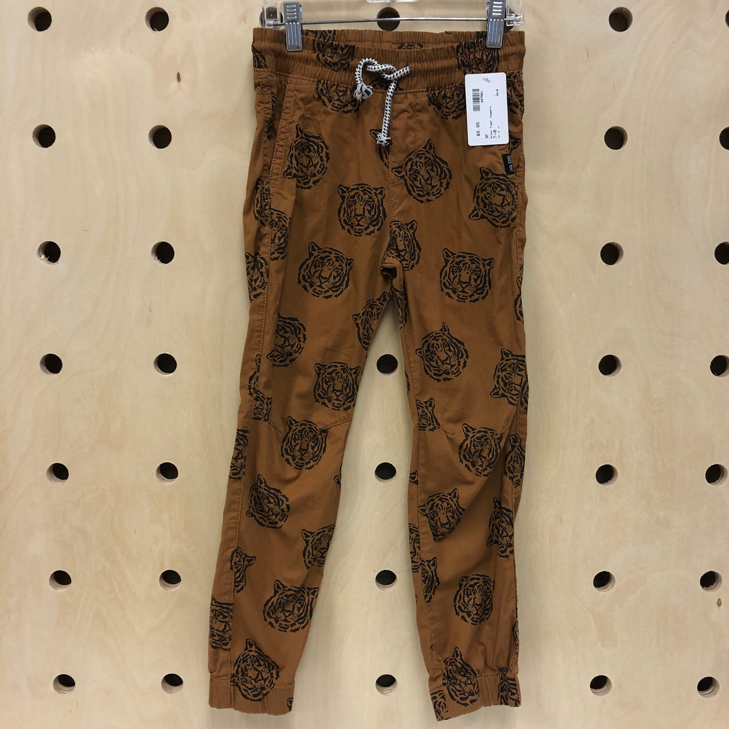 Brown Tiger Joggers