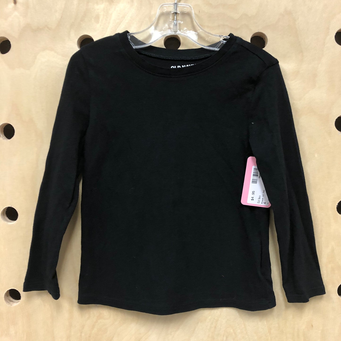Black LS Tee