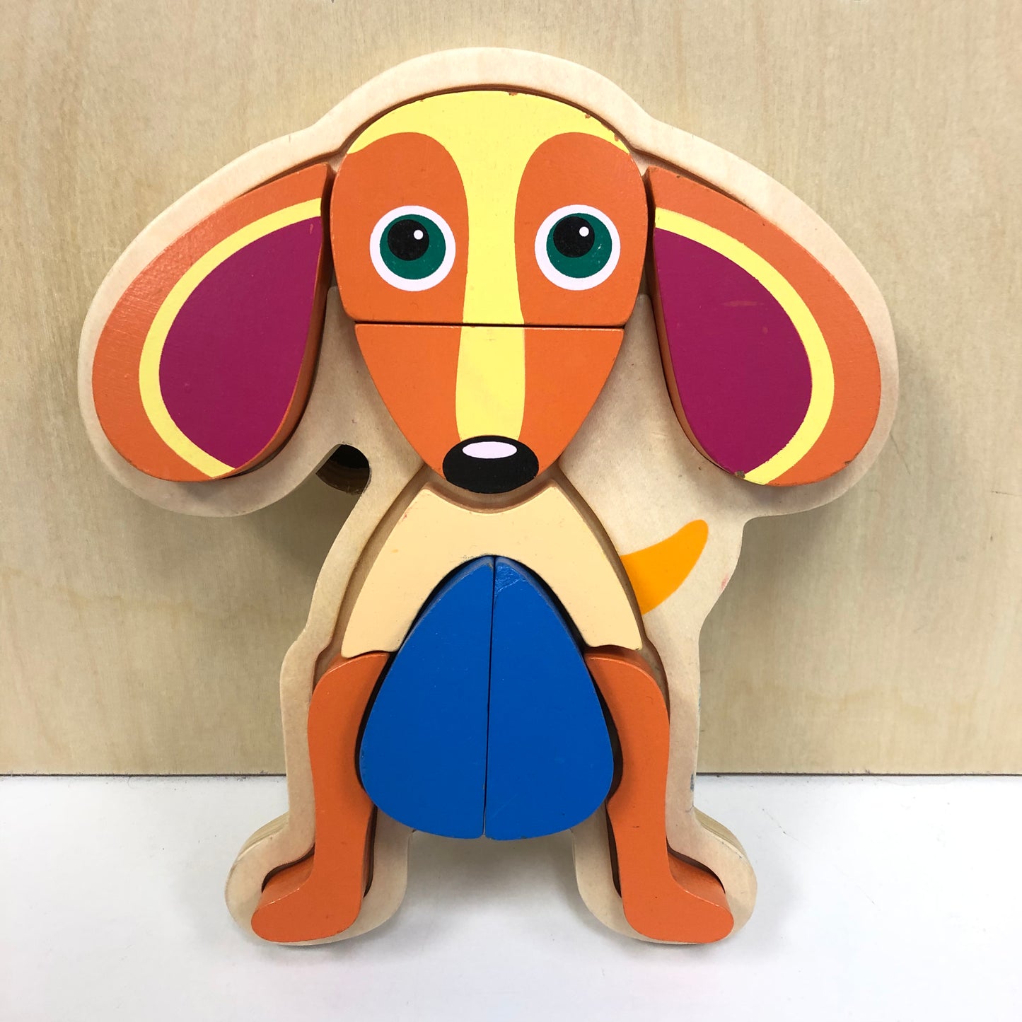 Wooden Dog Puzzle