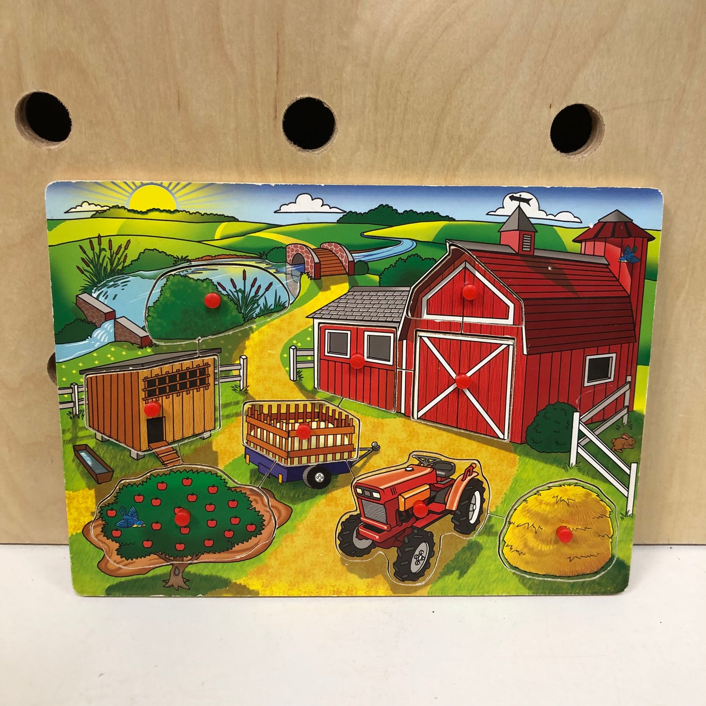 Wooden Farm Puzzle