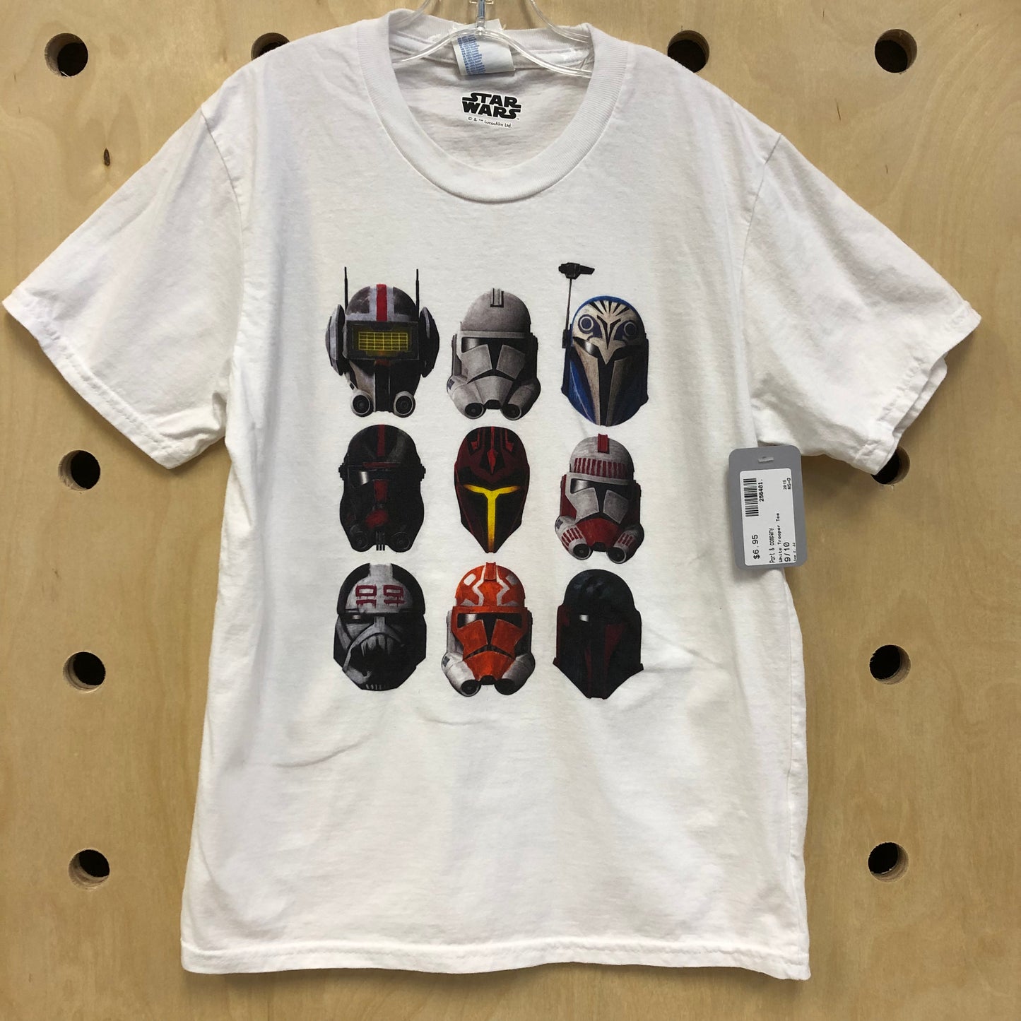 White Trooper Tee