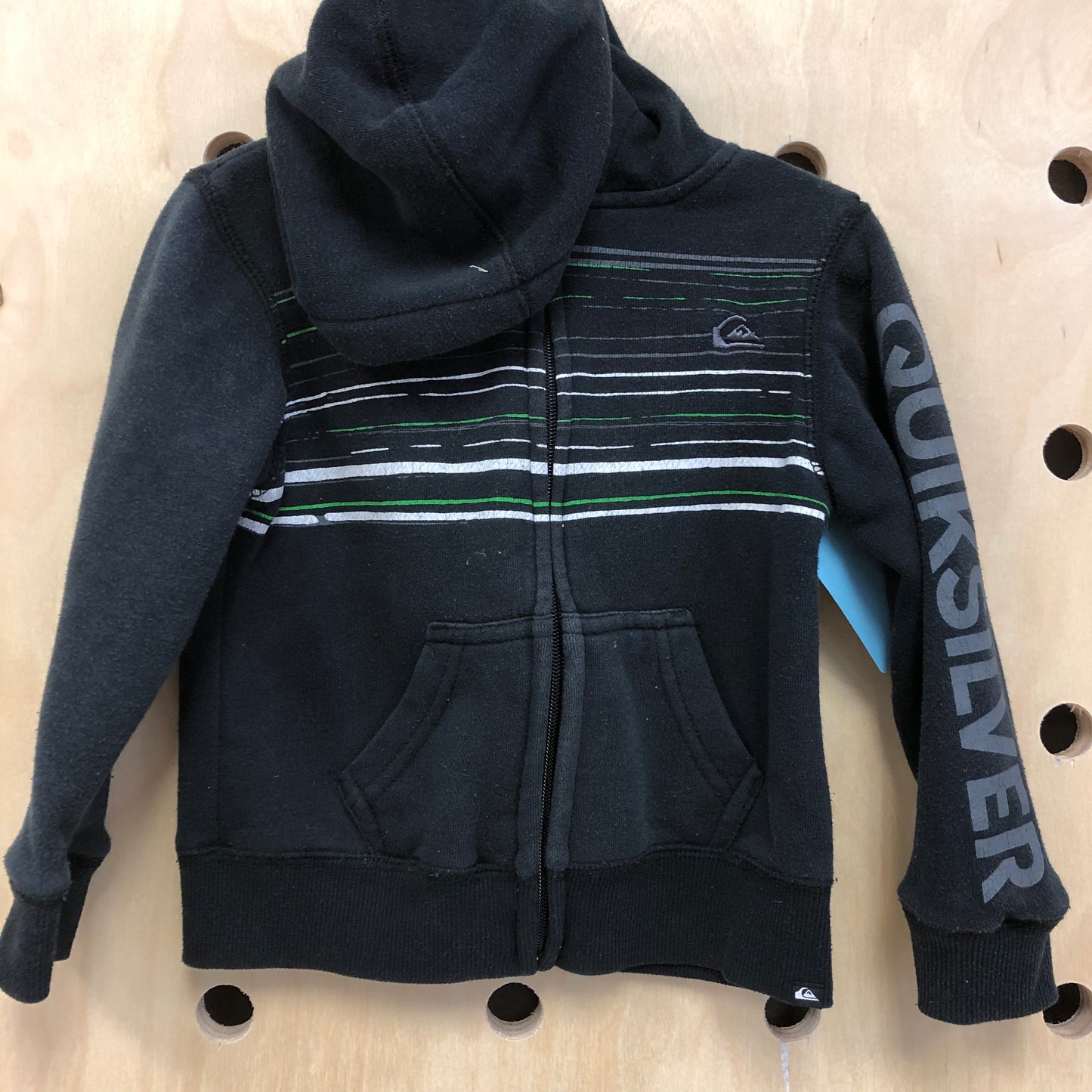 Black + Gray Zip Hoodie