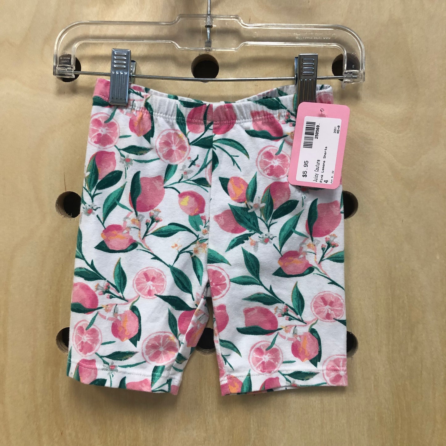 Pink Lemons Shorts