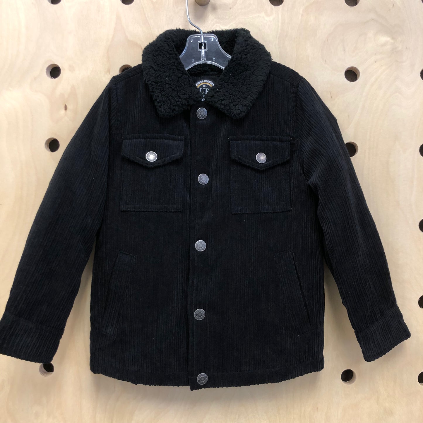 Black Lined Cord Jacket