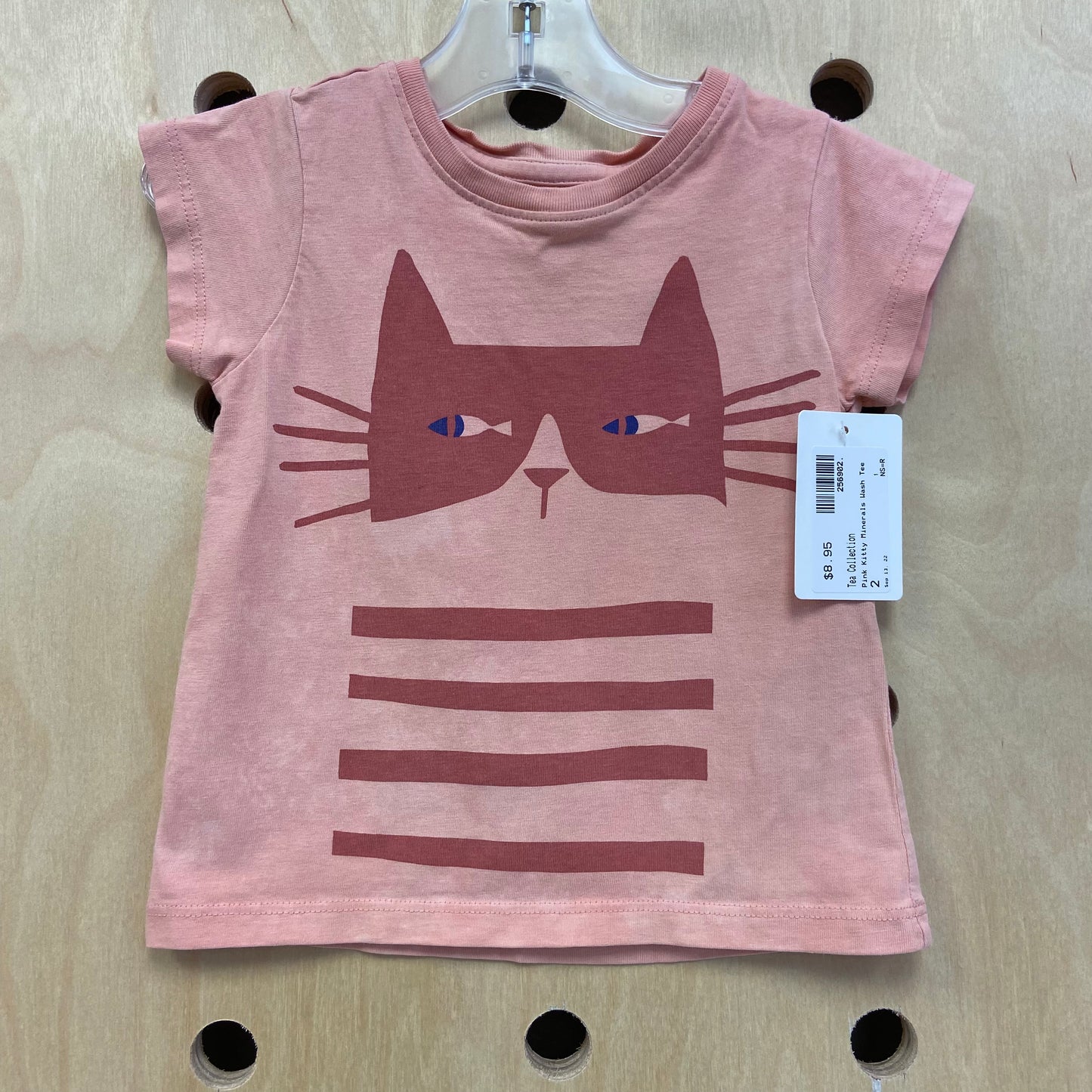 Pink Kitty Minerals Wash Tee