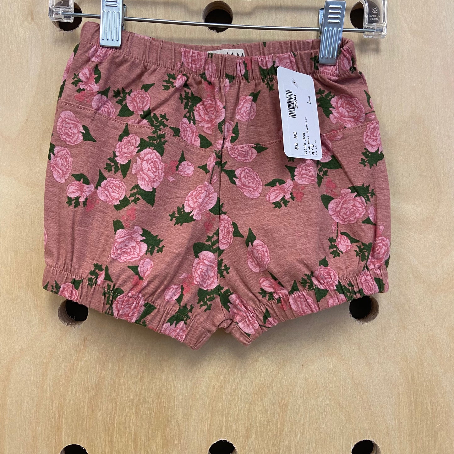 Pink Rose Shorties
