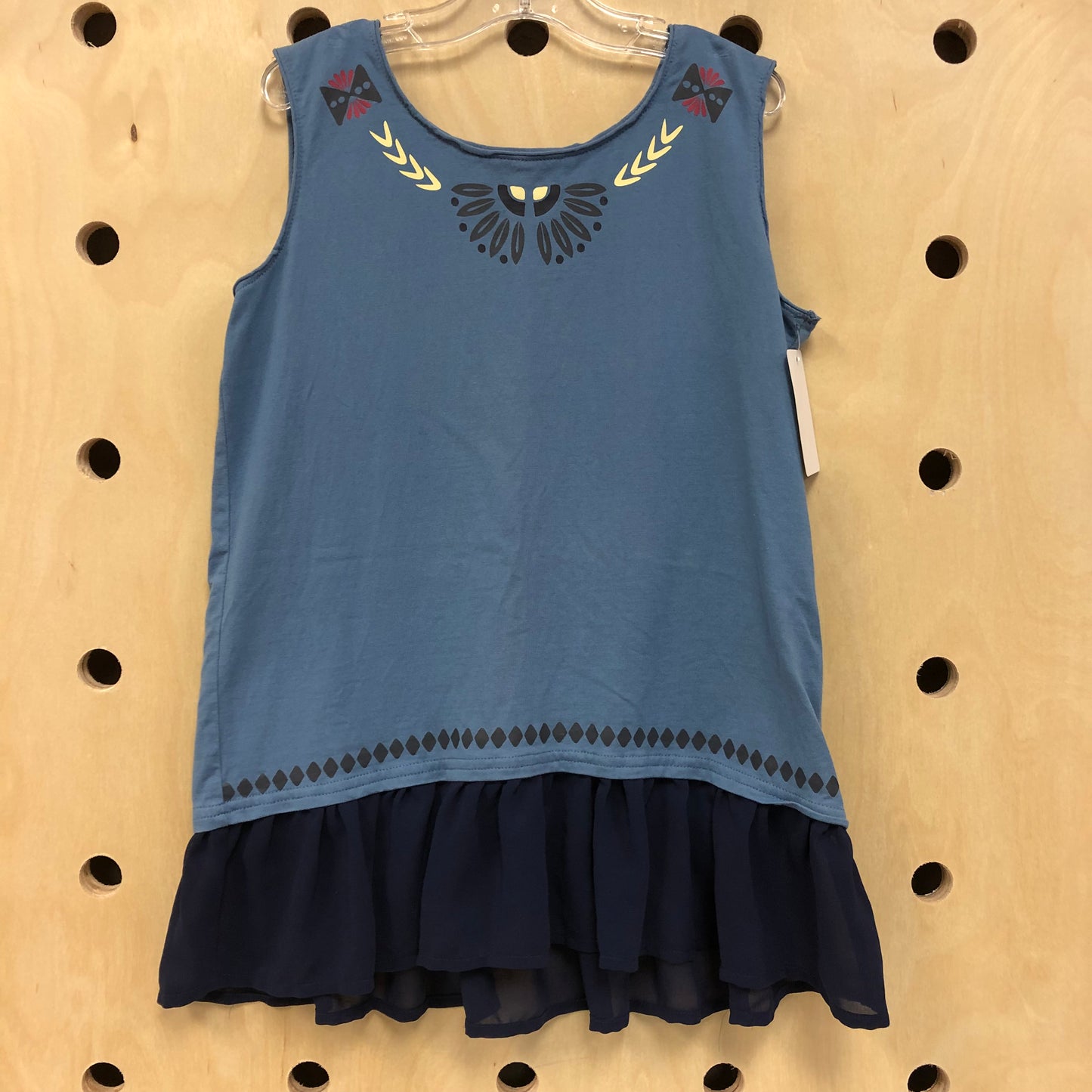 Blue Sleeveless Tunic