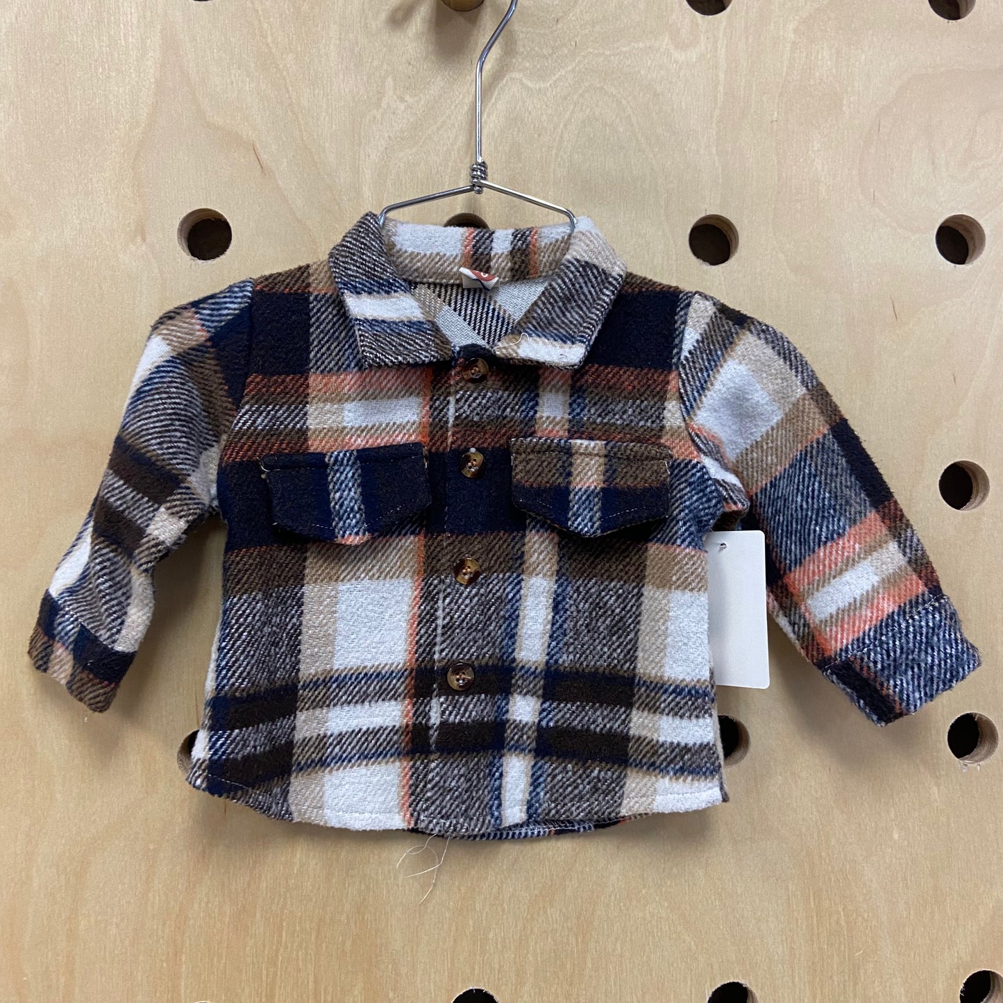 Neutral Plaid Shacket