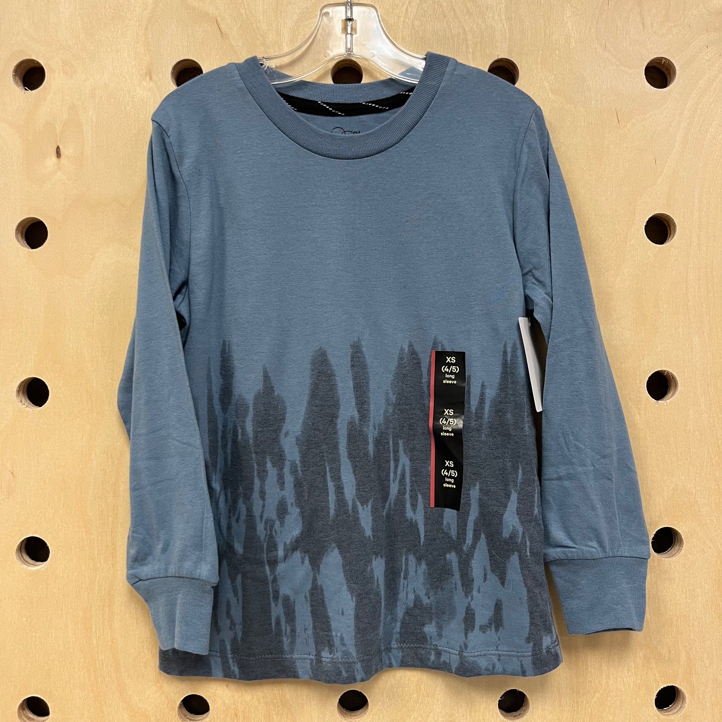 Dusty Blue Dip Dye Tee NEW