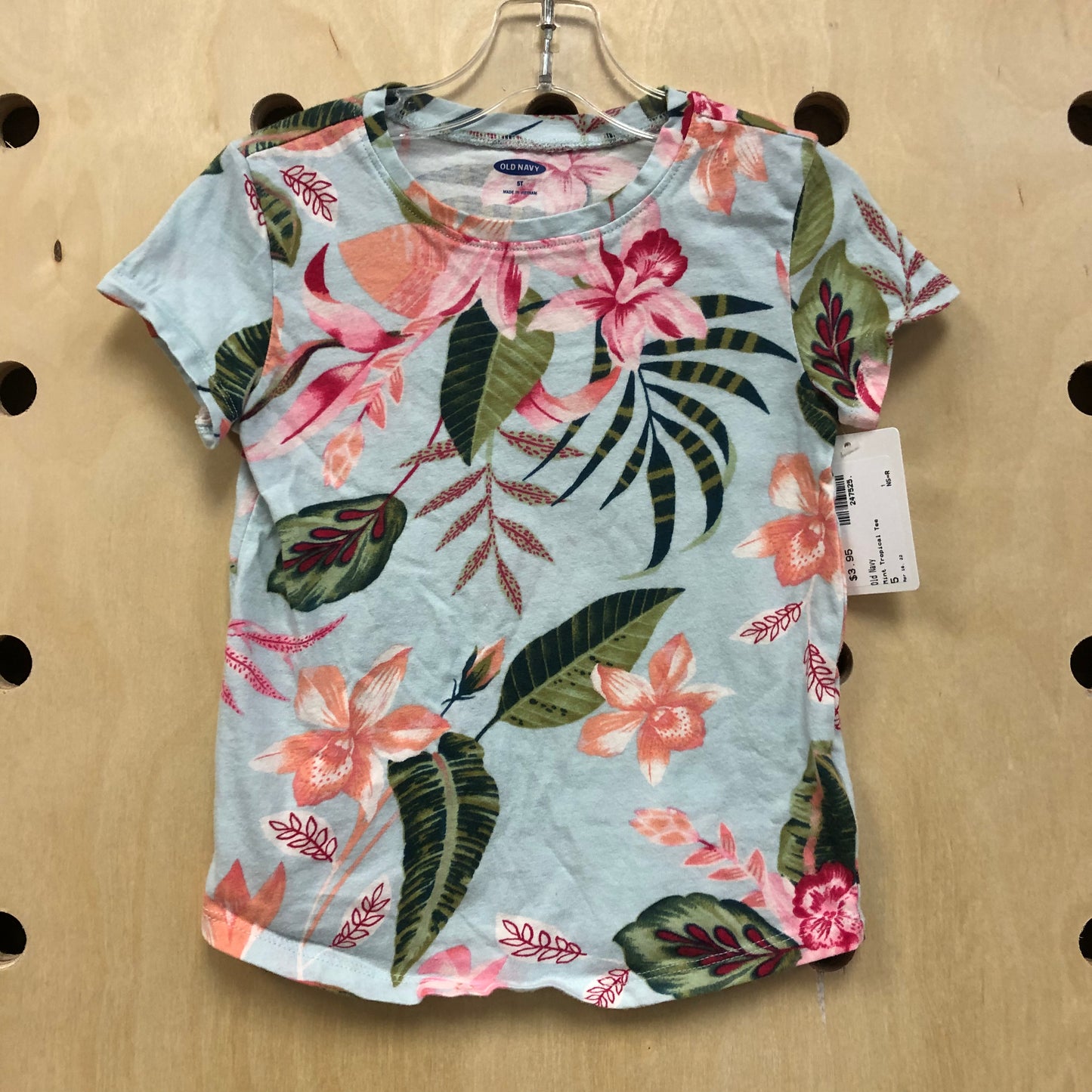 Mint Tropical Tee