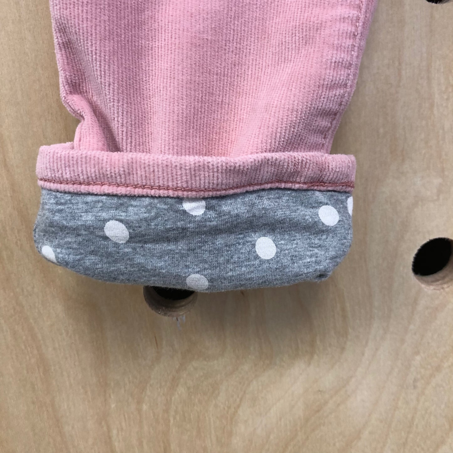 Pink Lined Cords