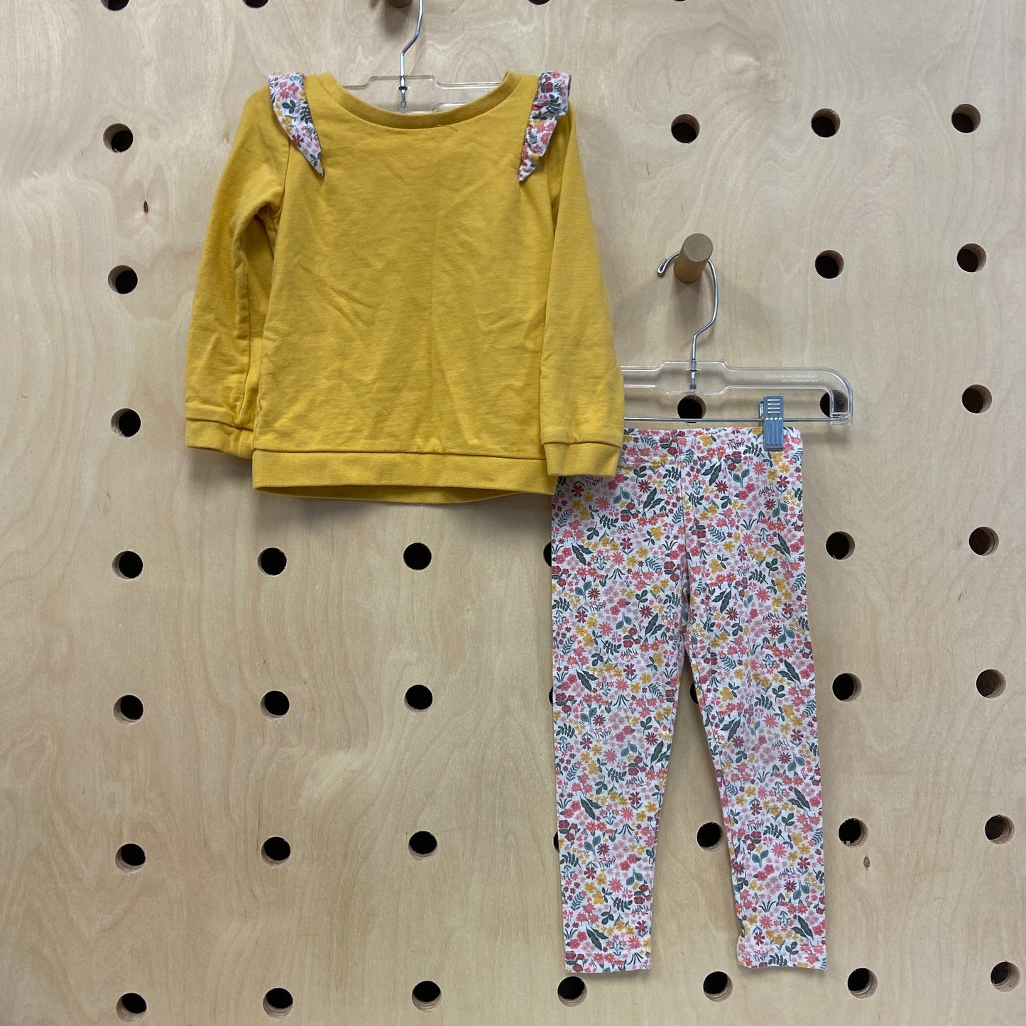 Yellow Floral Outfit