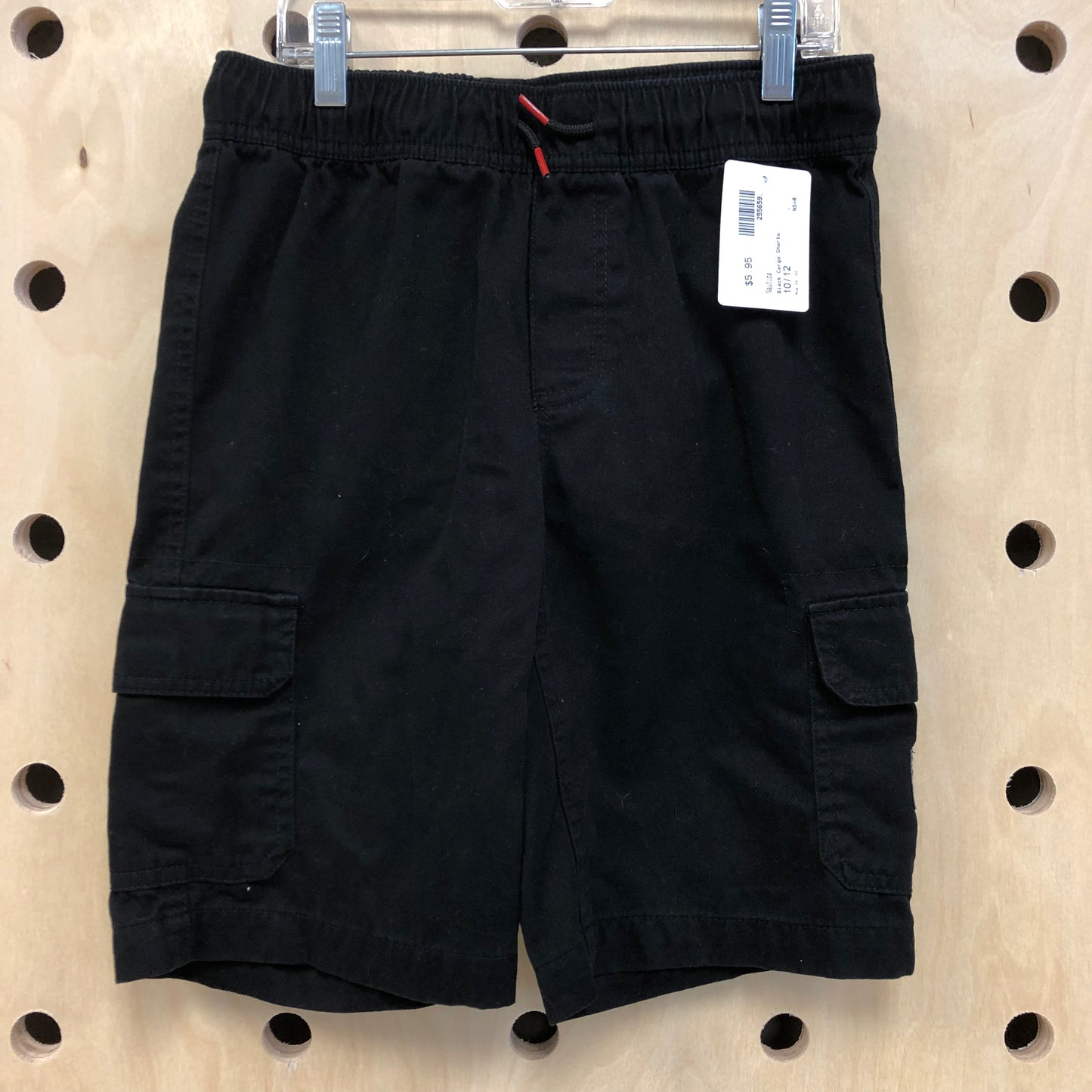 Black Cargo Shorts