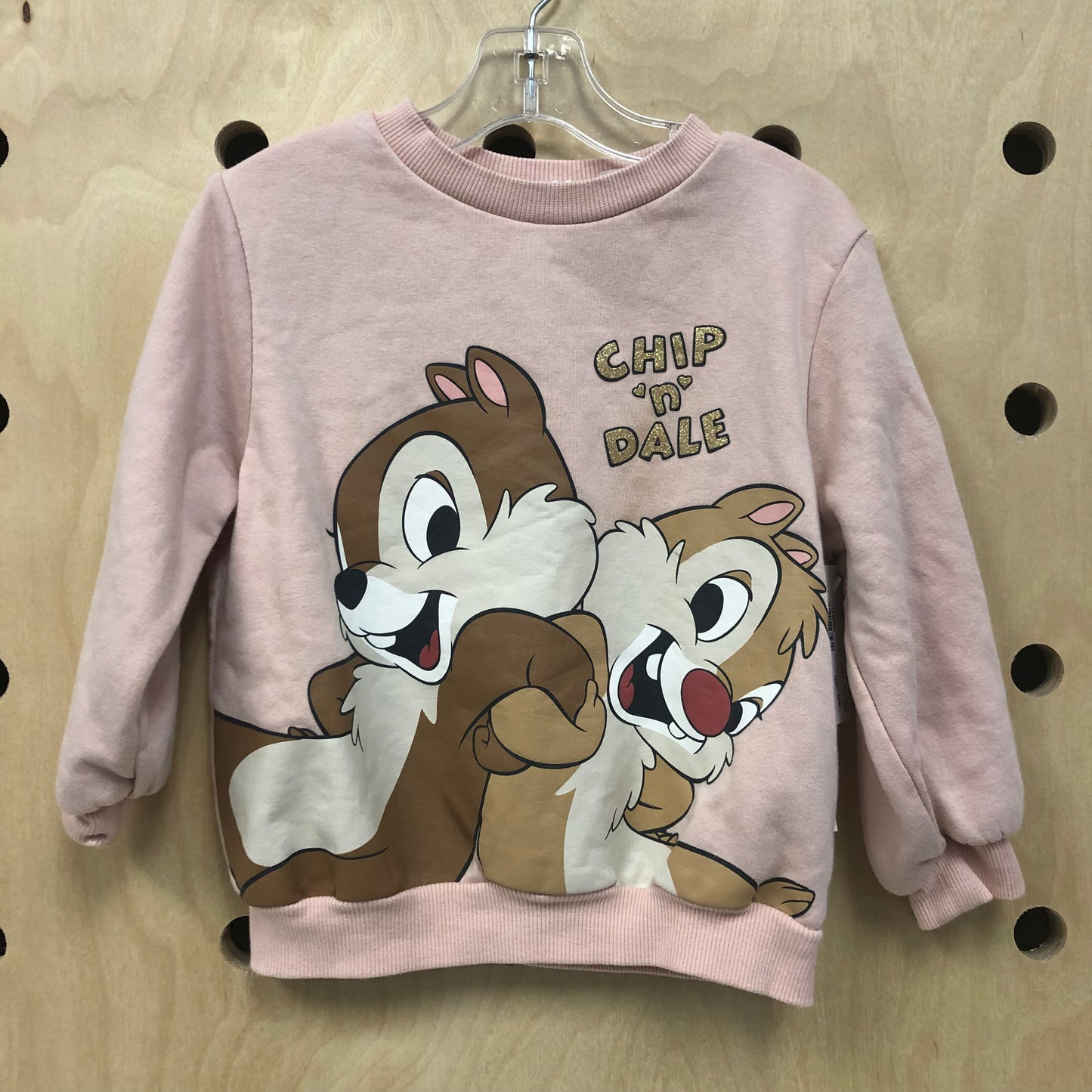Pink Chip & Dale Pullover