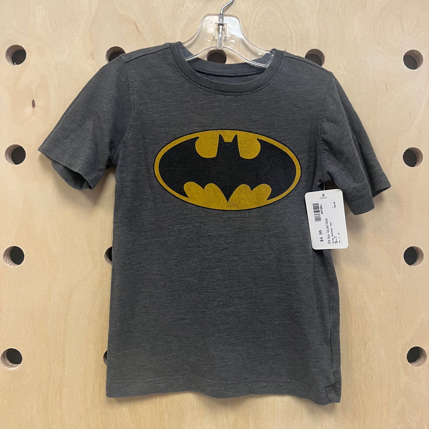 Grey Batman Tee