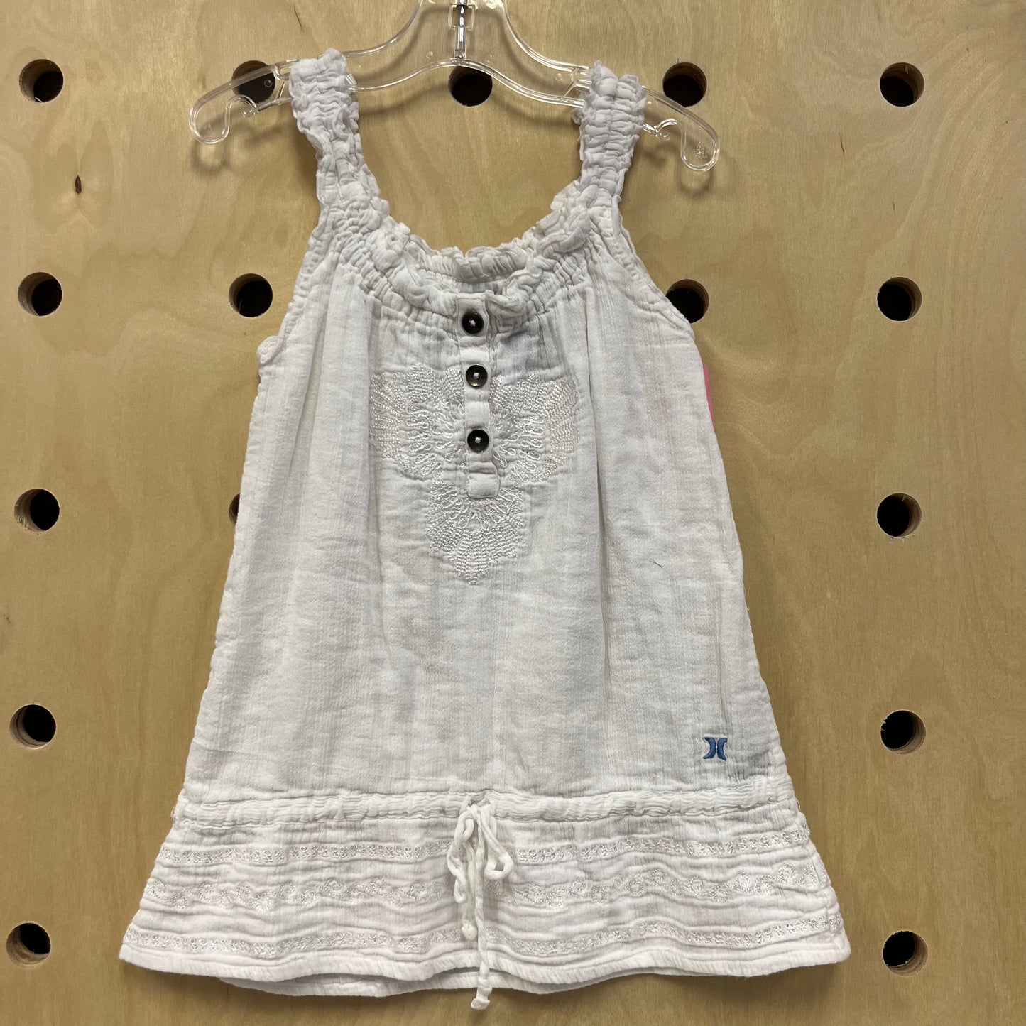White Gauze Tank