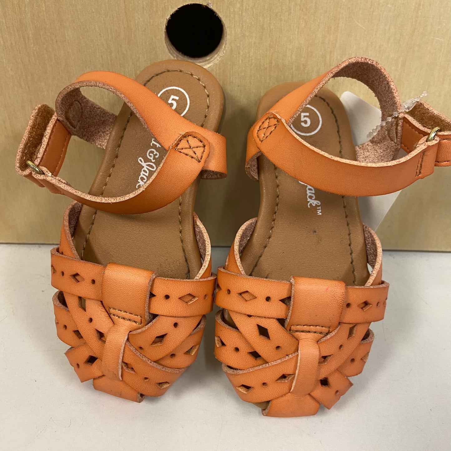 Tank Velcro Strap Sandals