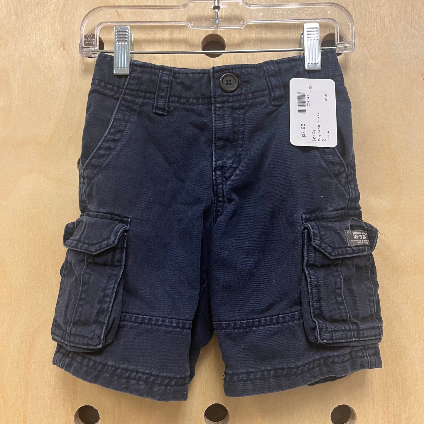 Navy Cargo Shorts