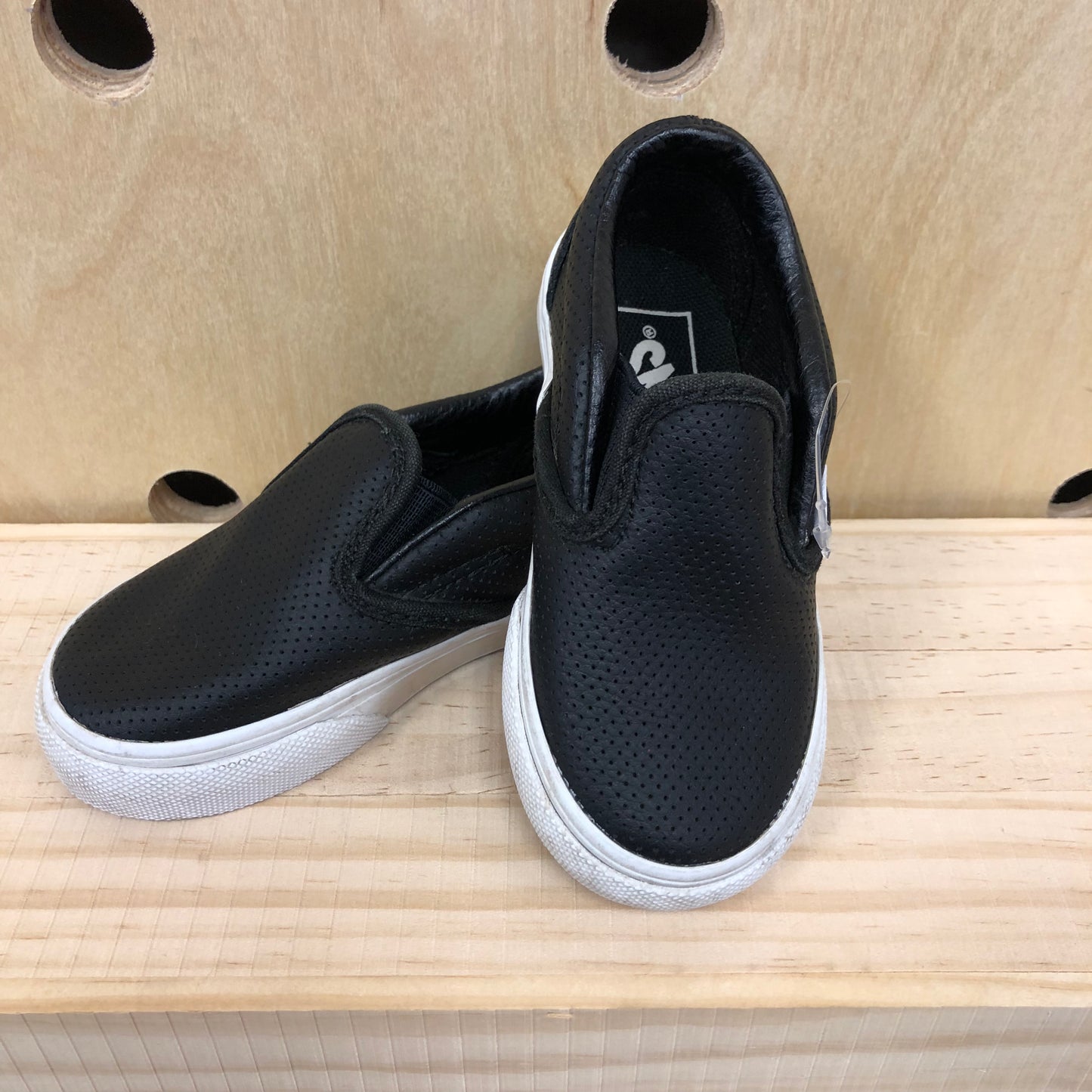 Black Slip Ons