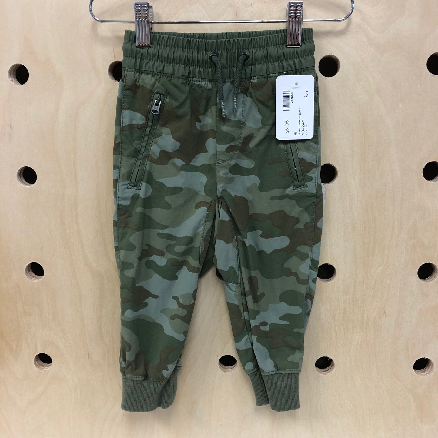 Green Camo Joggers