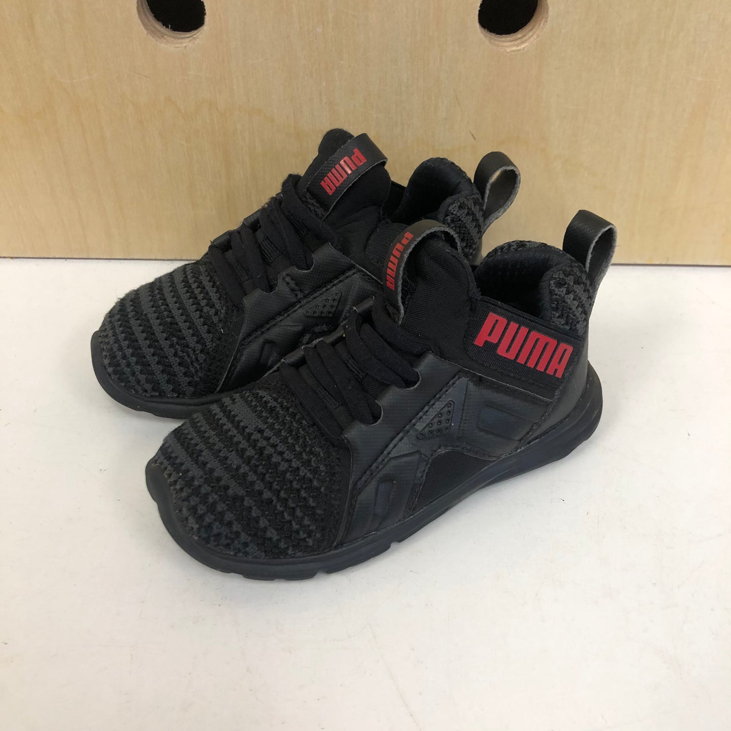 Black + Red Seakers