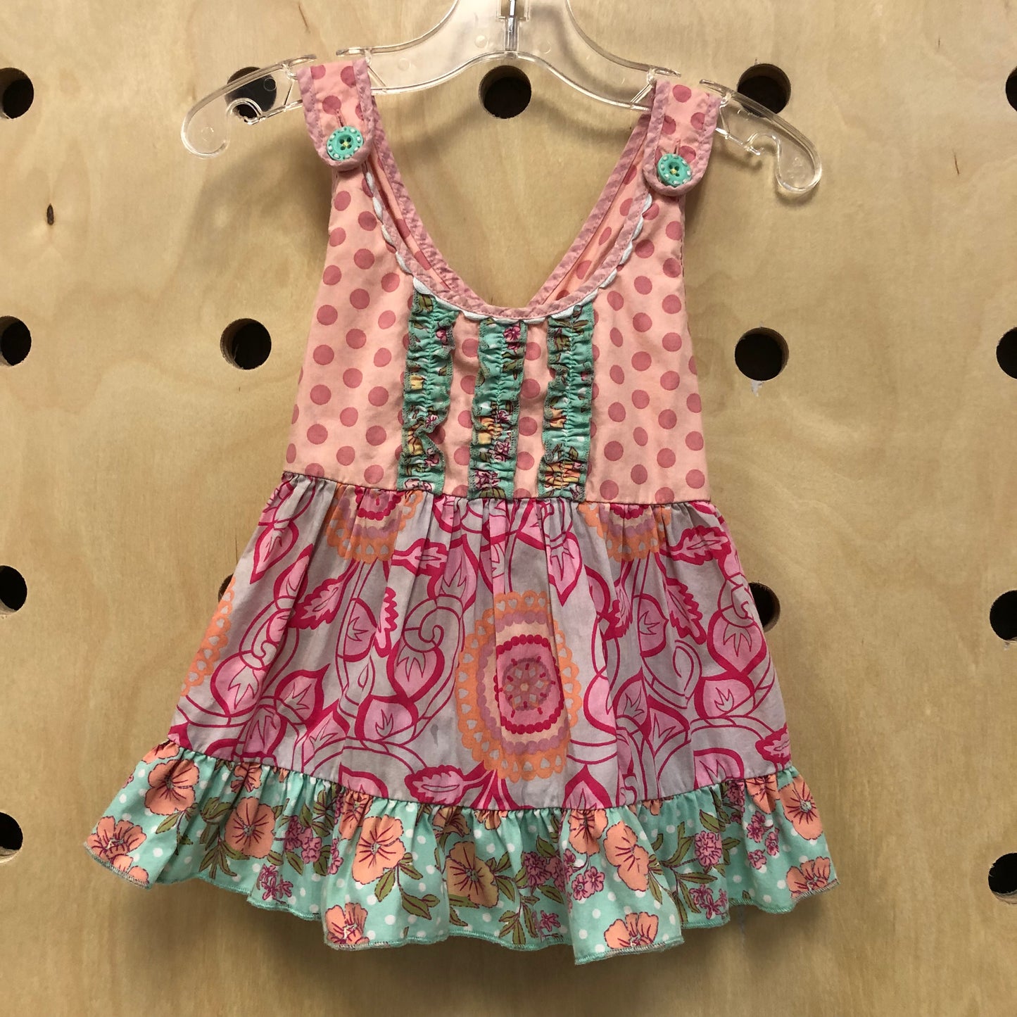 Floral Ruffle Tank
